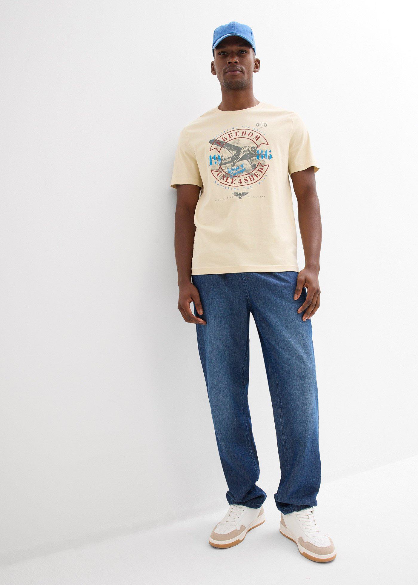 T-shirt z czystej bawełny organicznej - Bonprix