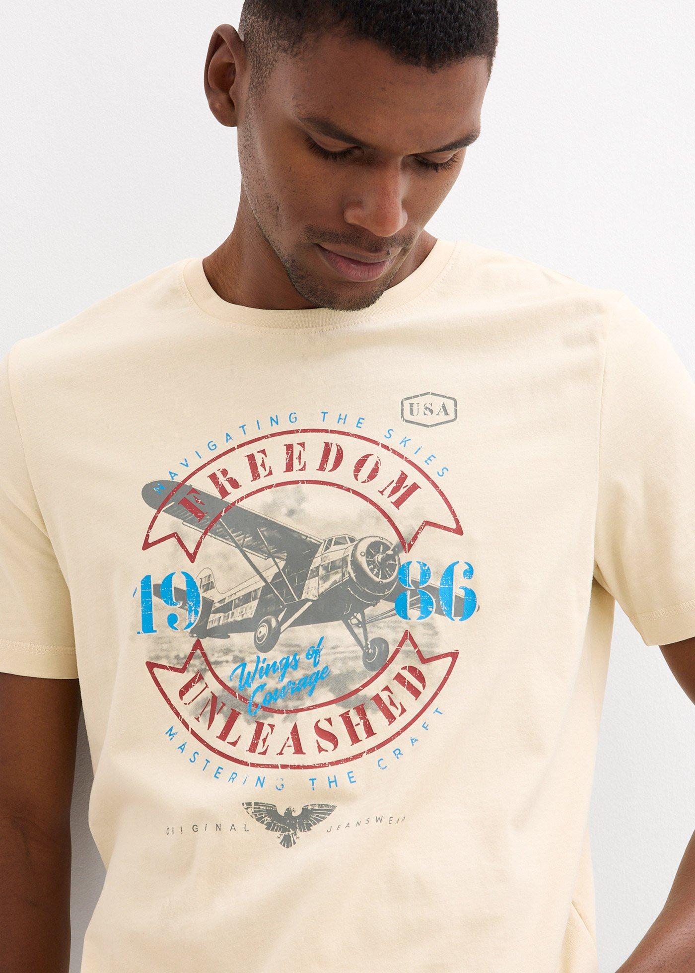 T-shirt z czystej bawełny organicznej - Bonprix