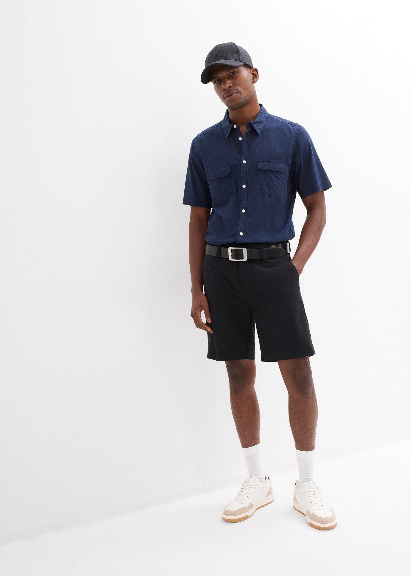 Koszulka z krótkim rękawem, z czystej bawełny - Bonprix