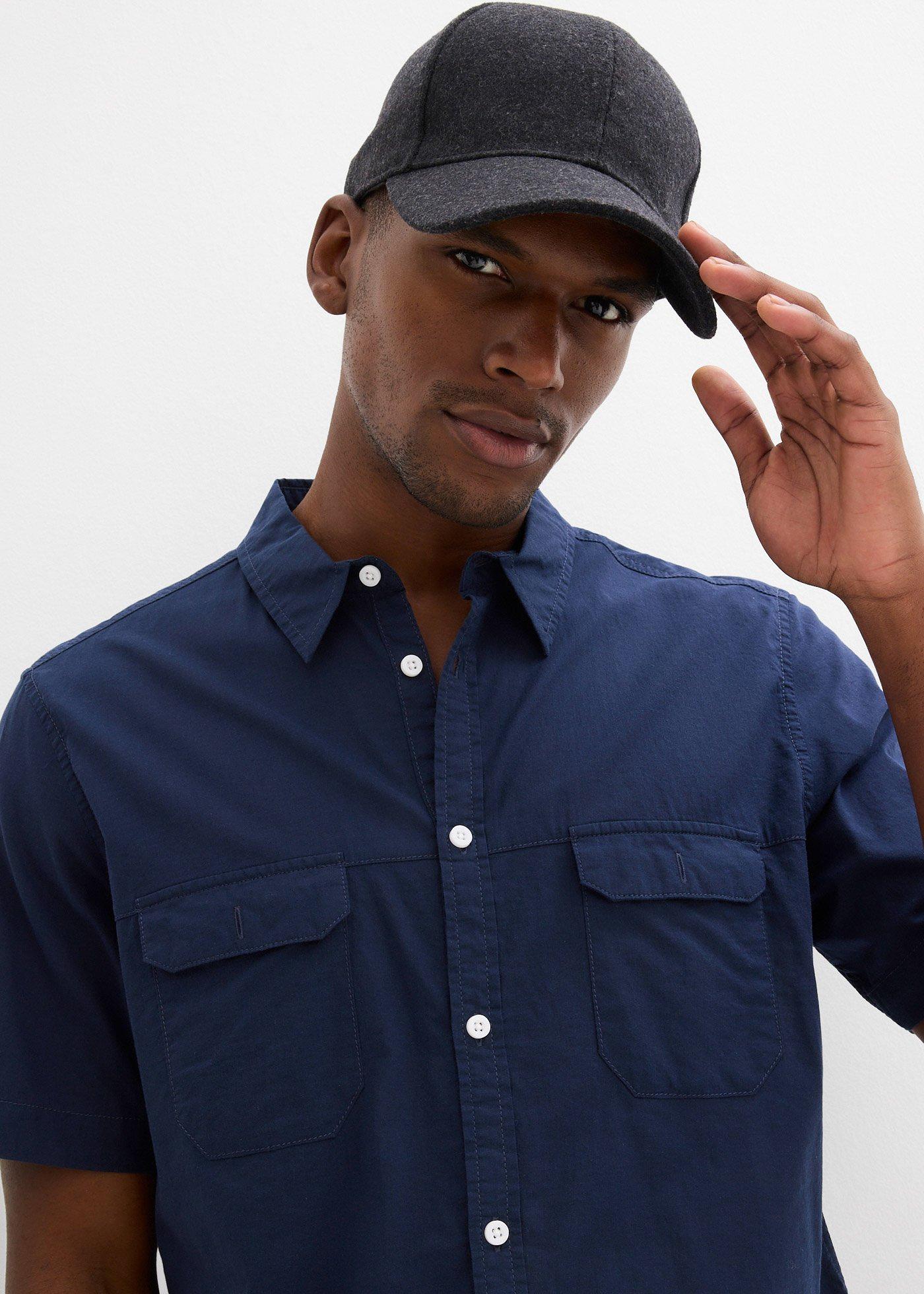 Koszulka z krótkim rękawem, z czystej bawełny - Bonprix