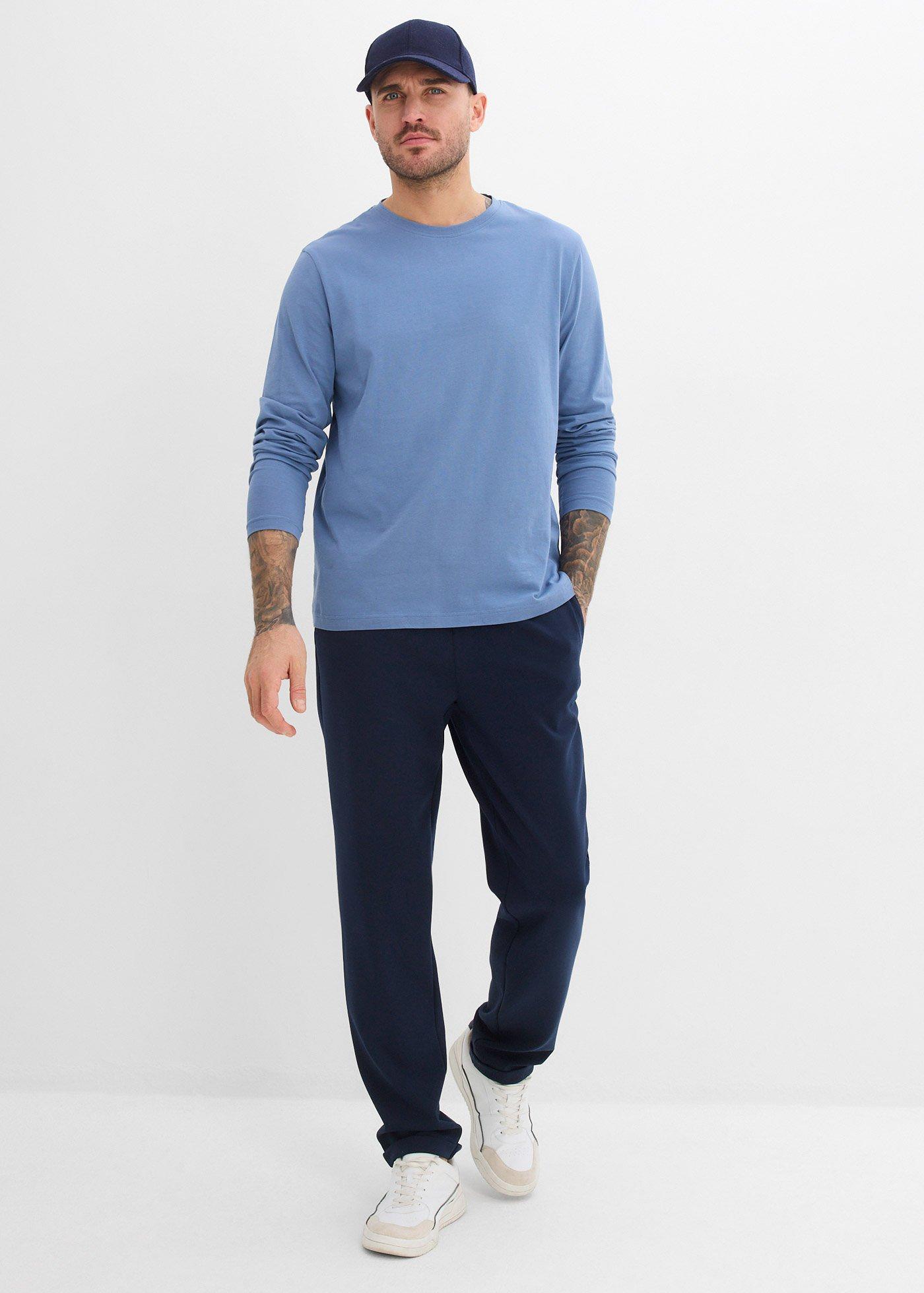 Koszulka z długim rękawem, regular fit (2 szt.) - Bonprix