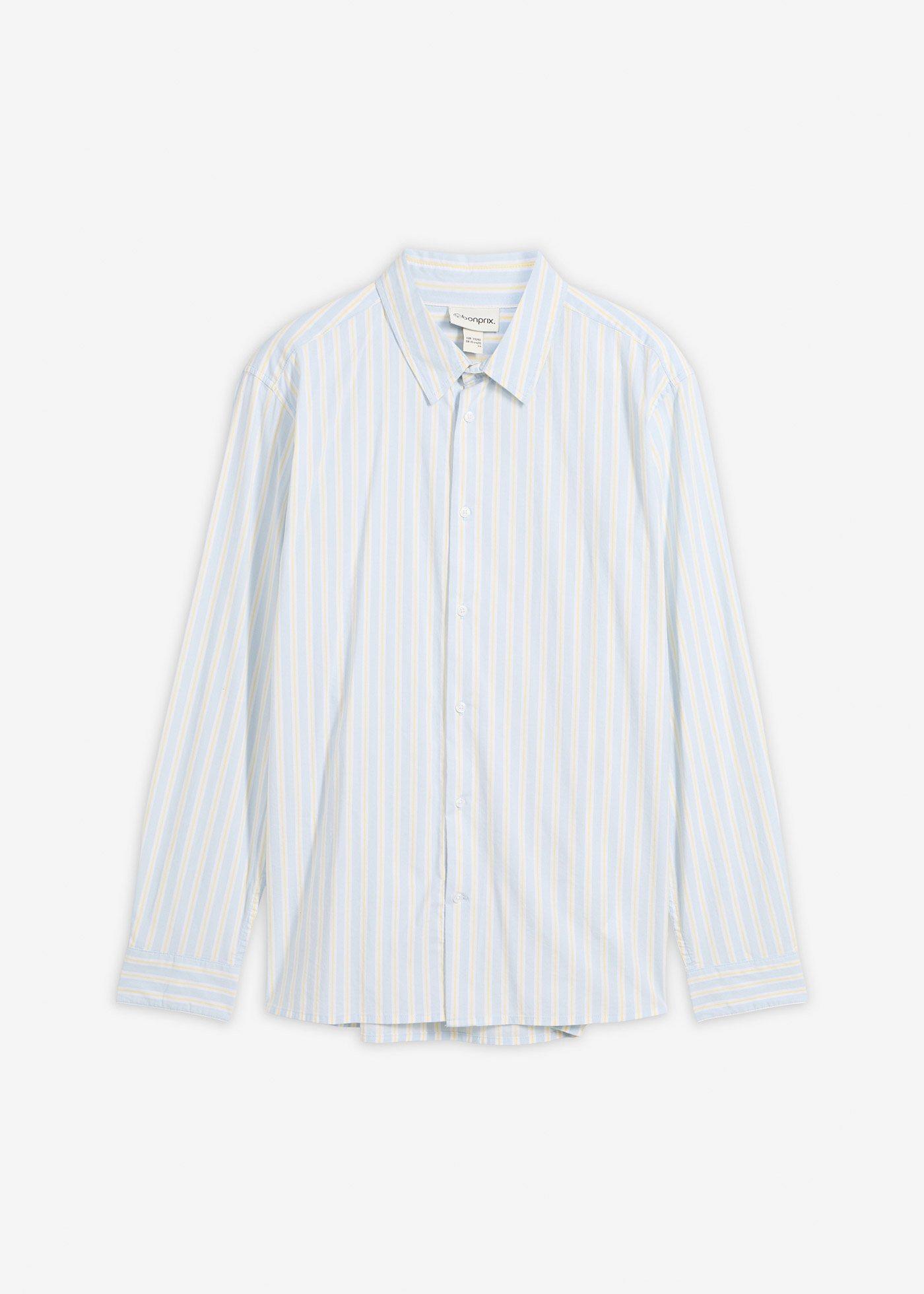 Chemise business, moderne et extensible, sans repassage