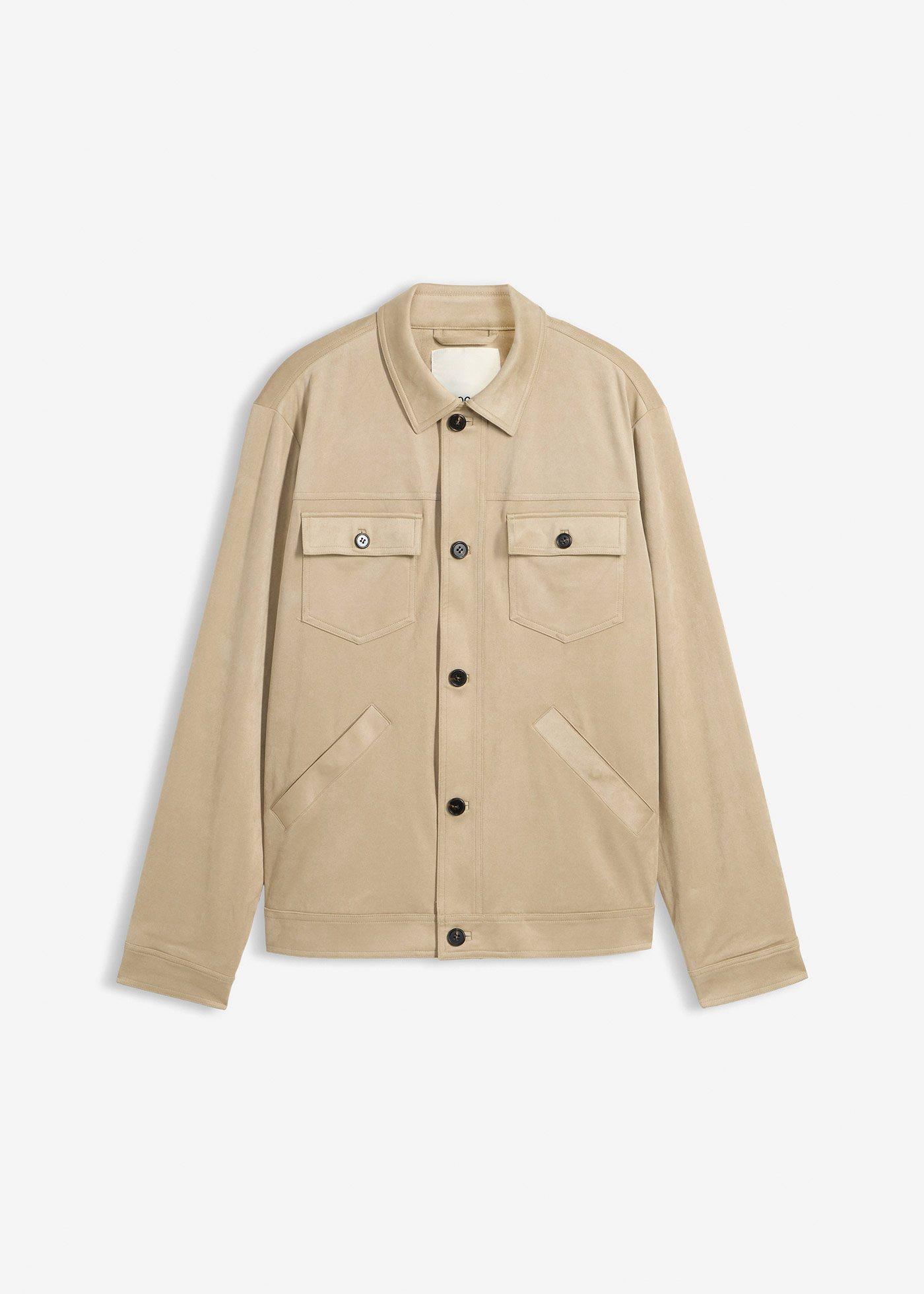 Veste en suédine