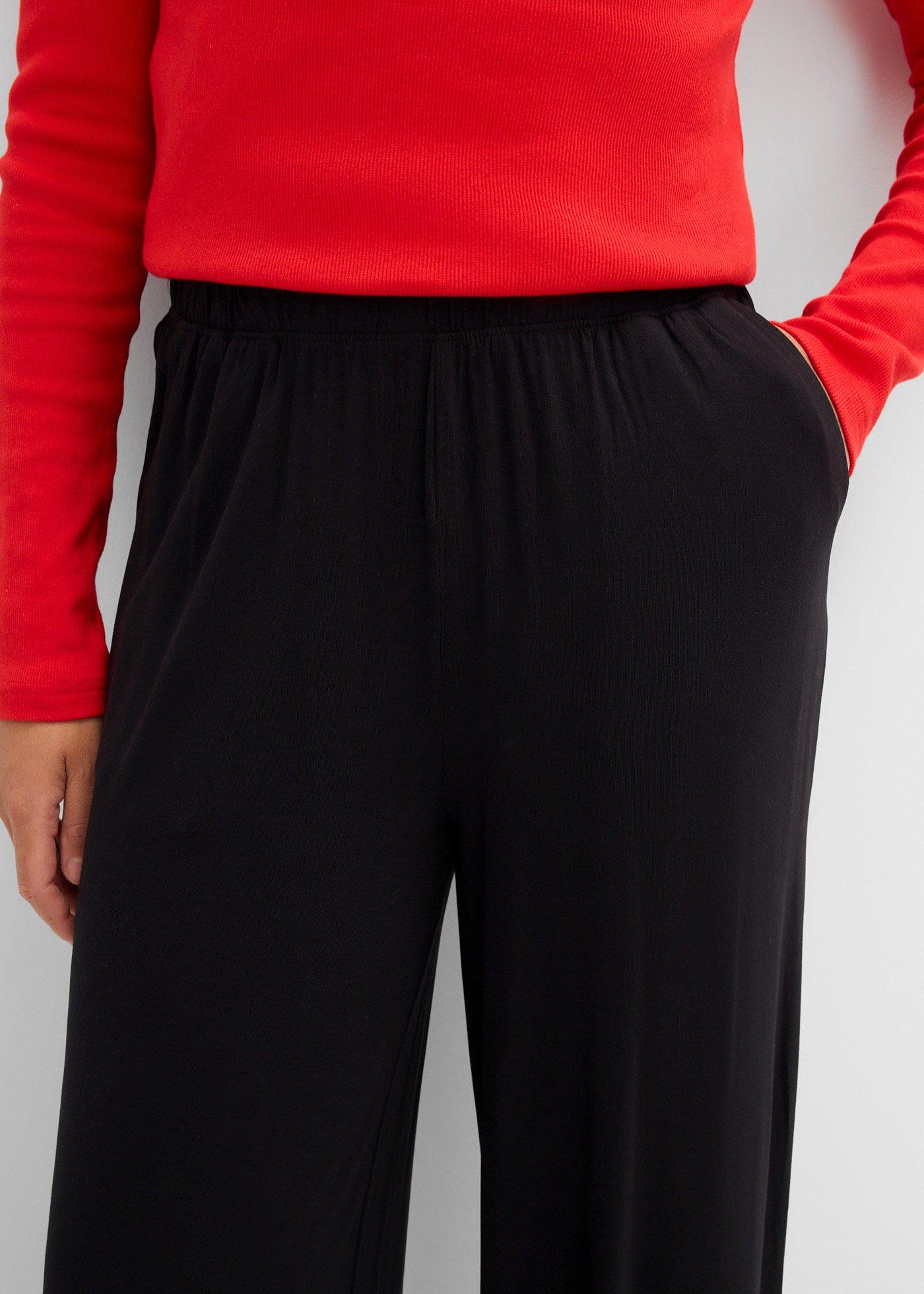 Spodnie z dżerseju - Bonprix