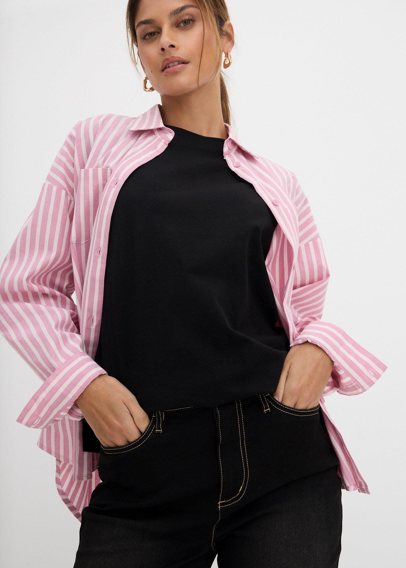 Dżinsy o kroju slim fit, z dużą zawartością stretchu, high waist - Bonprix