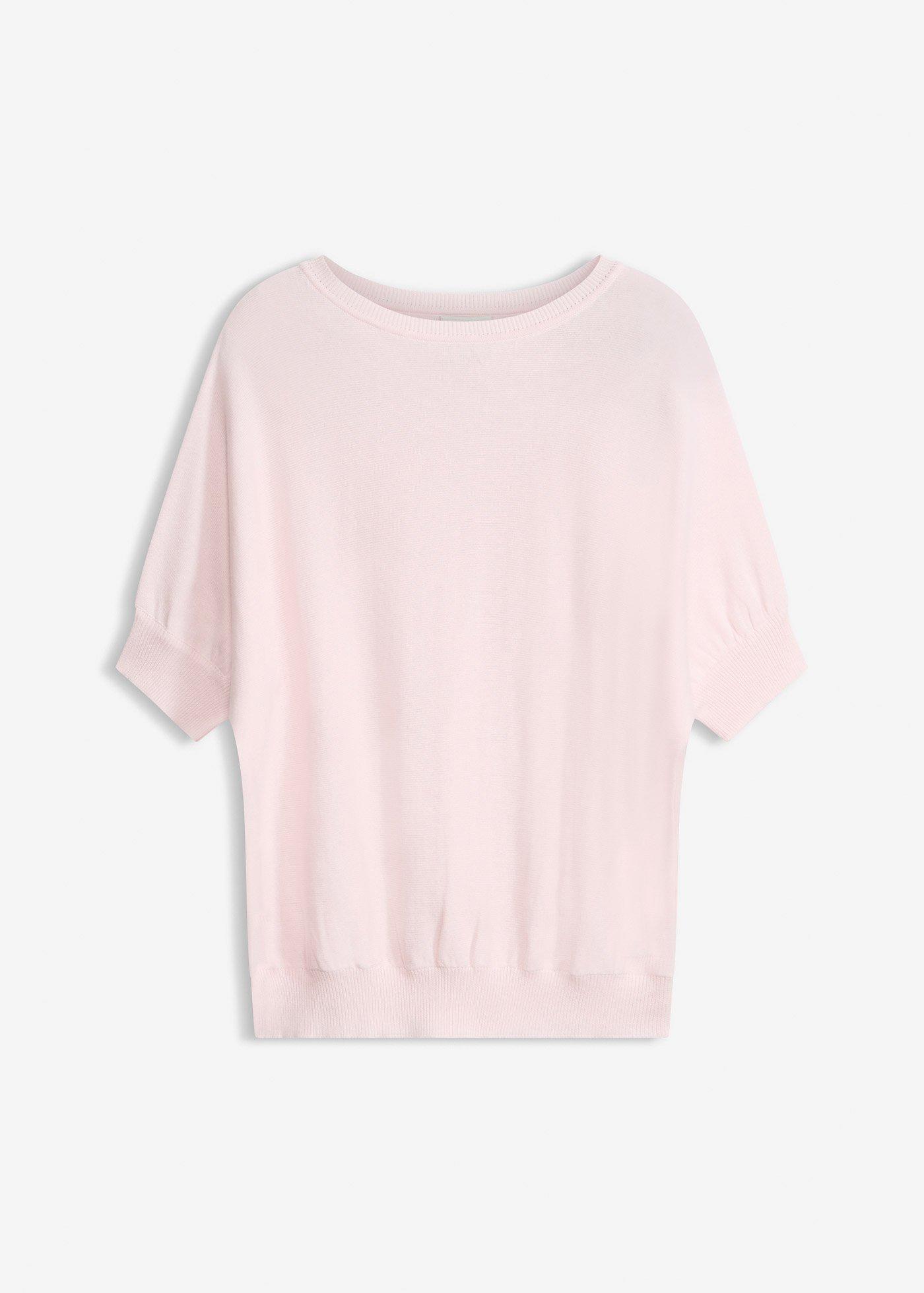 Pull en fine maille de coton mélangé