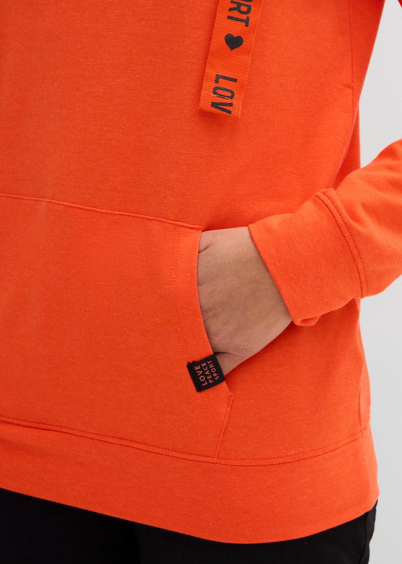 Bluza z kapturem, z miękkiego materiału z wiskozą - Bonprix