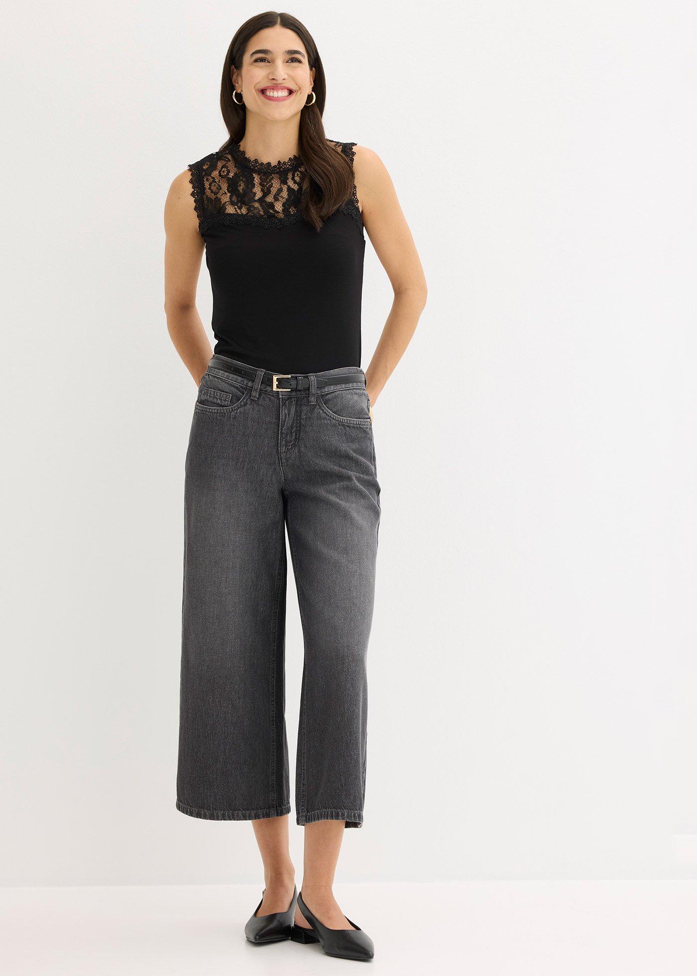 Top z miękkiej mieszanki wiskozy - Bonprix