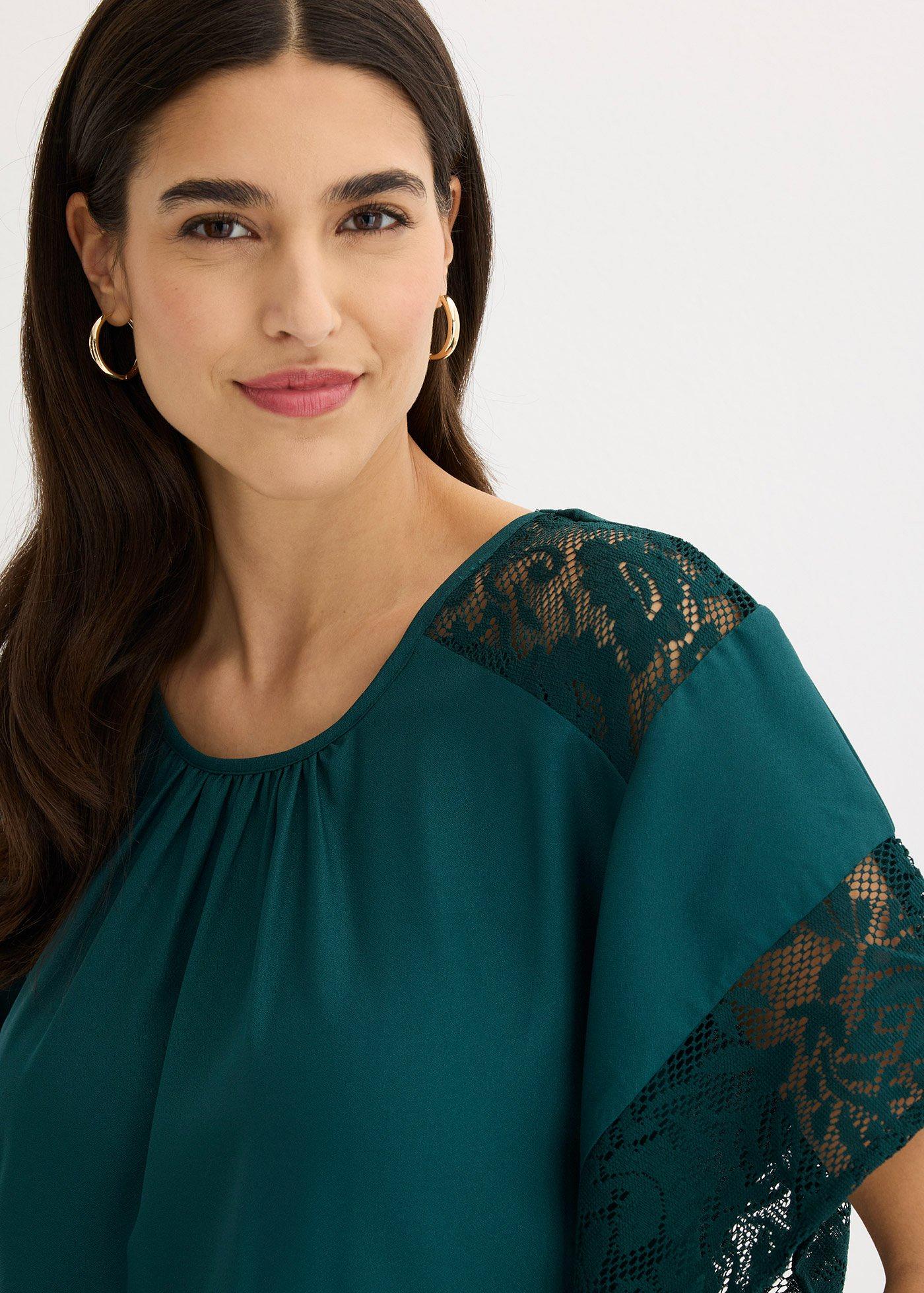 Bluzka z aplikacjami - Bonprix