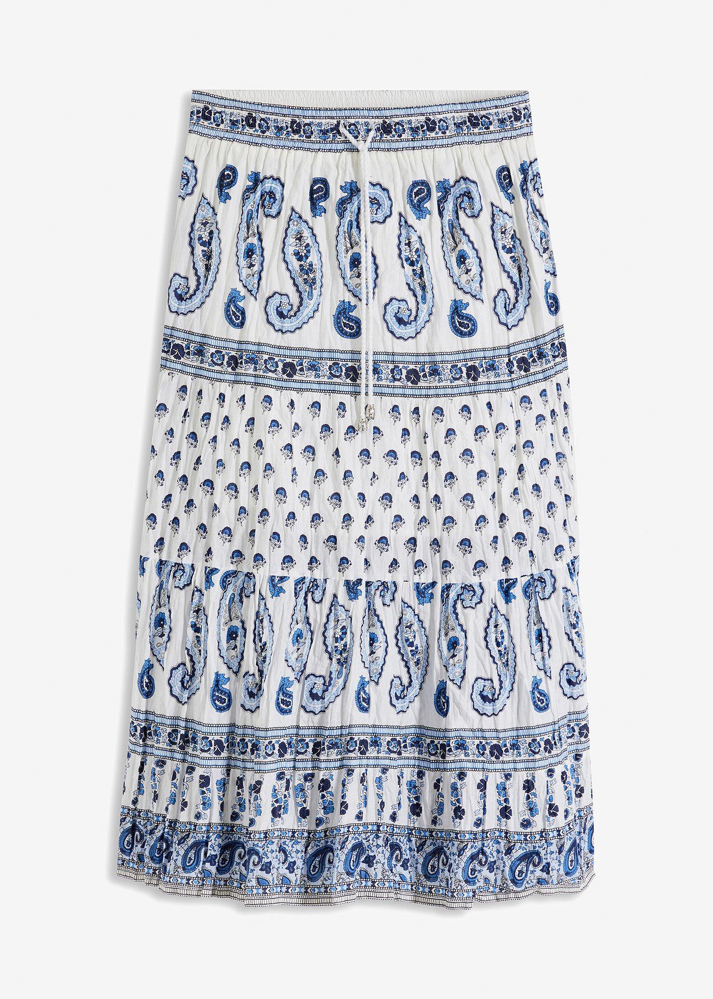 Jupe longue 100% coton