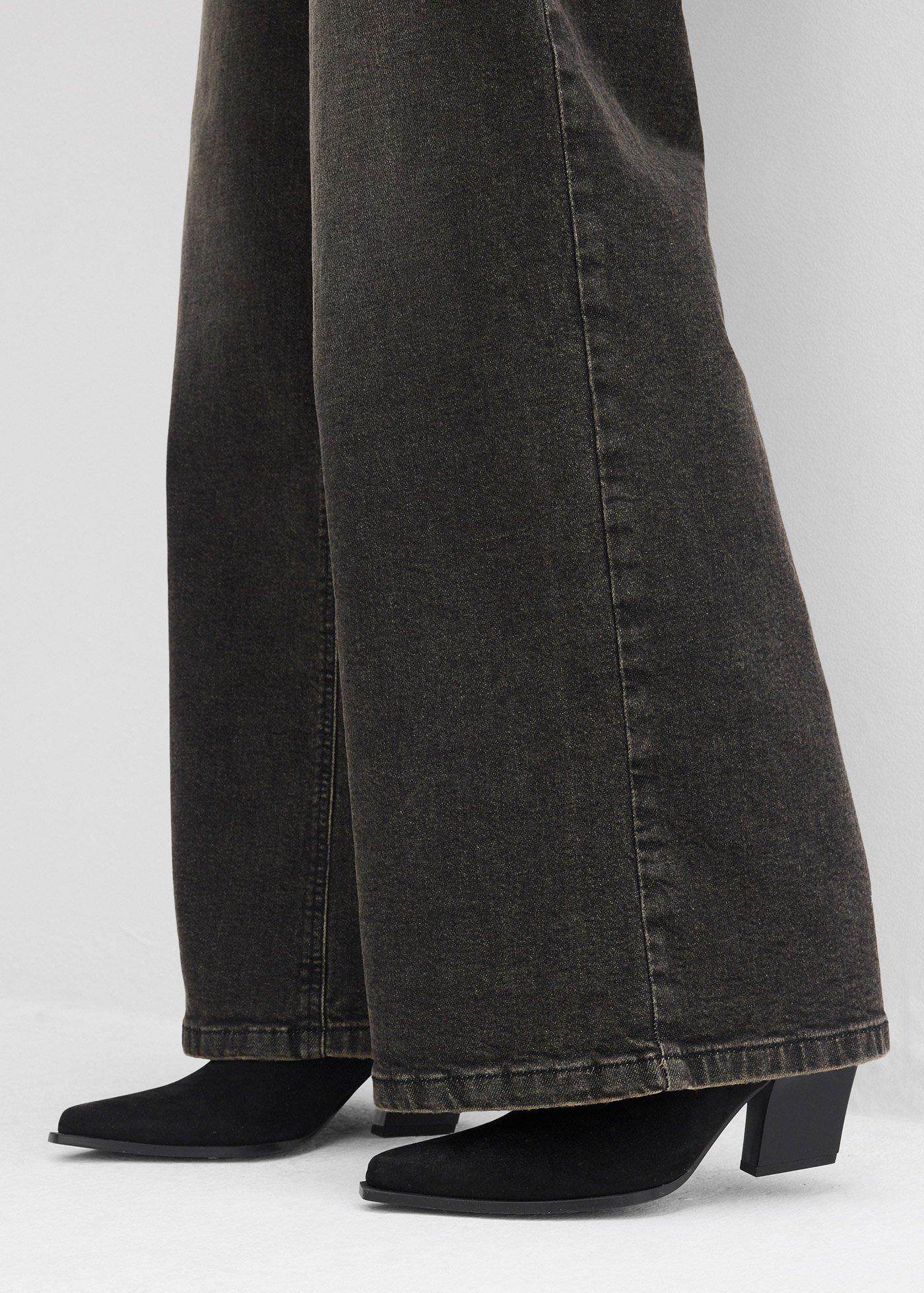 Luźne jeansy, high waist - Bonprix
