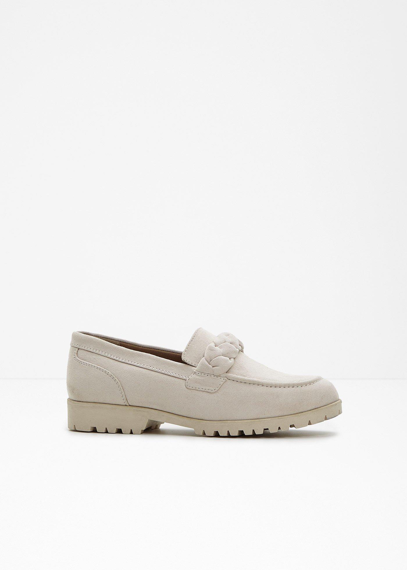 Mocassins chunky à détails tressés