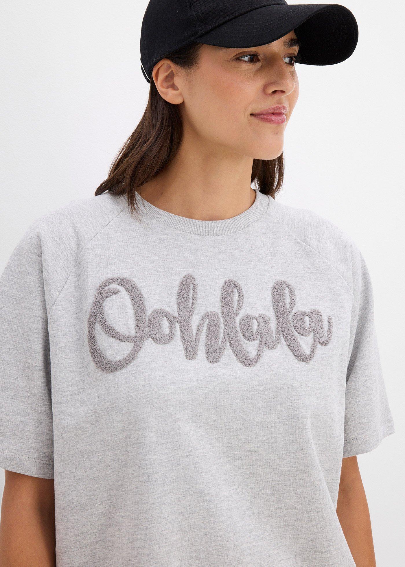 Bluza z mieszanki bawełny - Bonprix