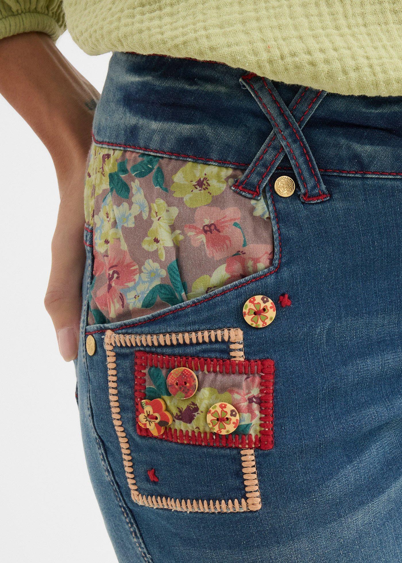 Szorty dżinsowe, mid waist - Bonprix