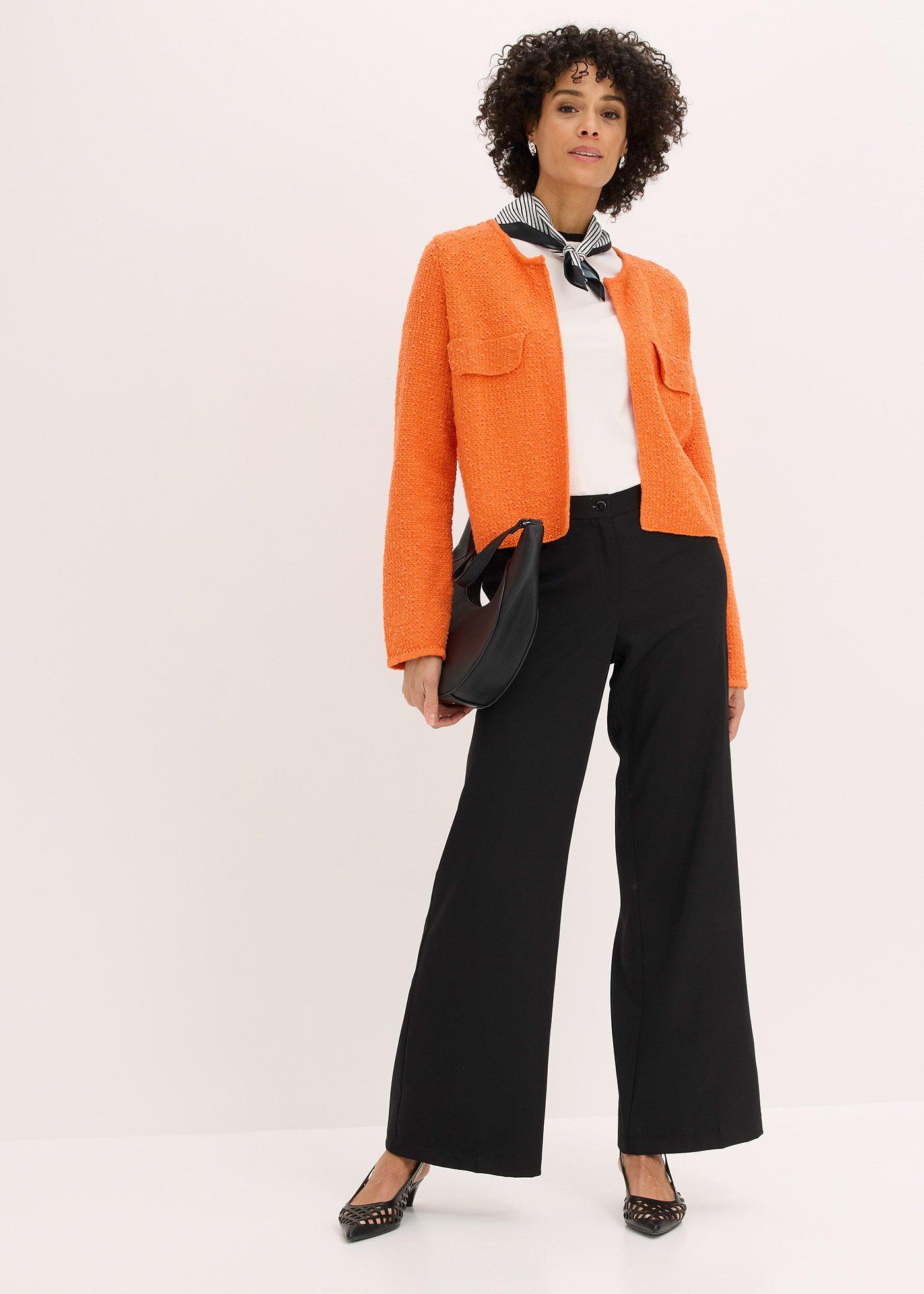 Spodnie Marlena z wygodną talią - Bonprix