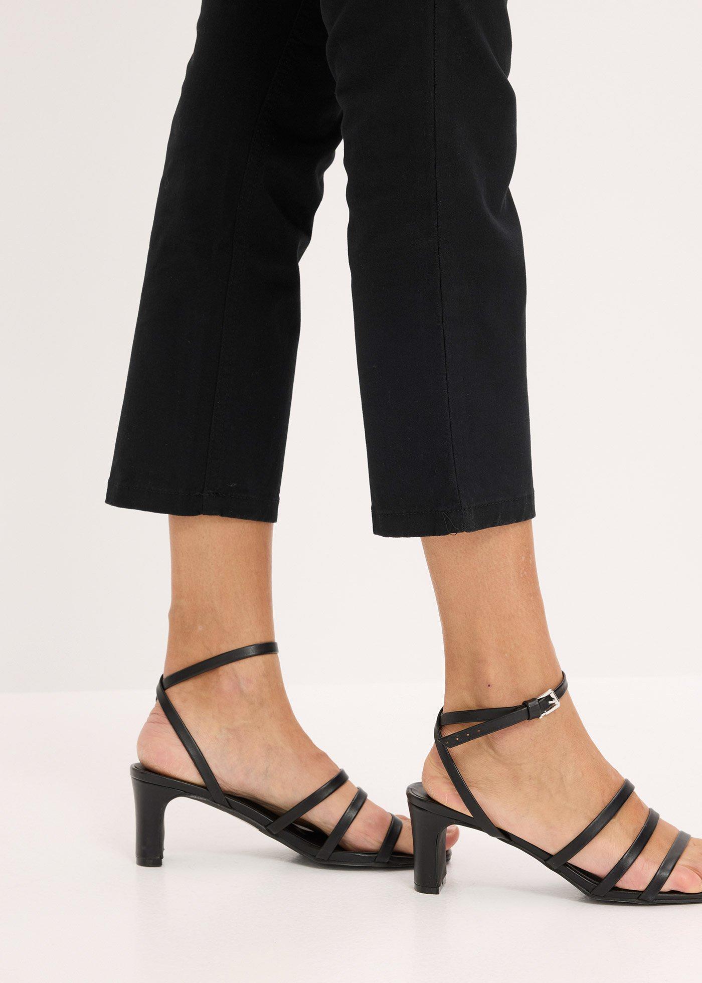 Spodnie ze stretchem 7/8 - Bonprix