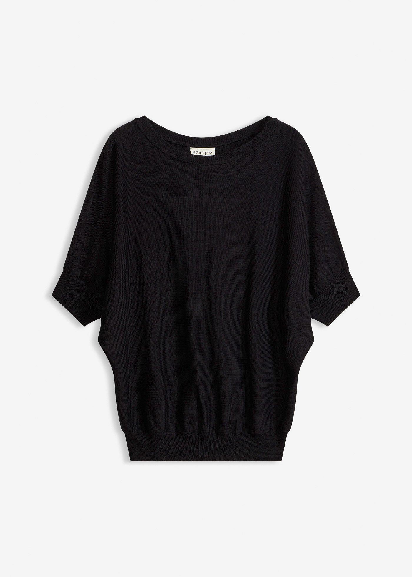 Pull en fine maille de coton mélangé