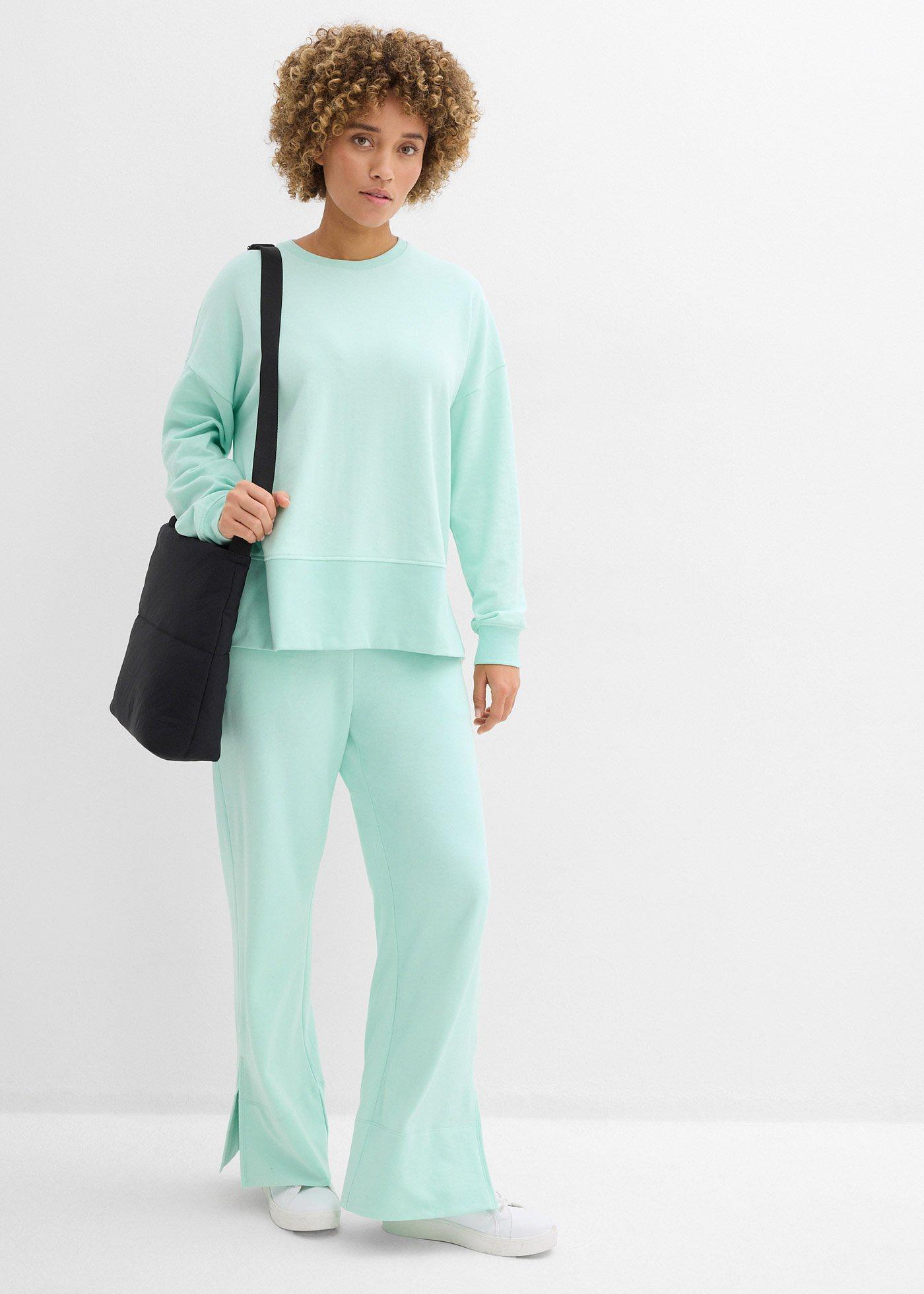 Bluza oversize z mieszanki bawełny - Bonprix