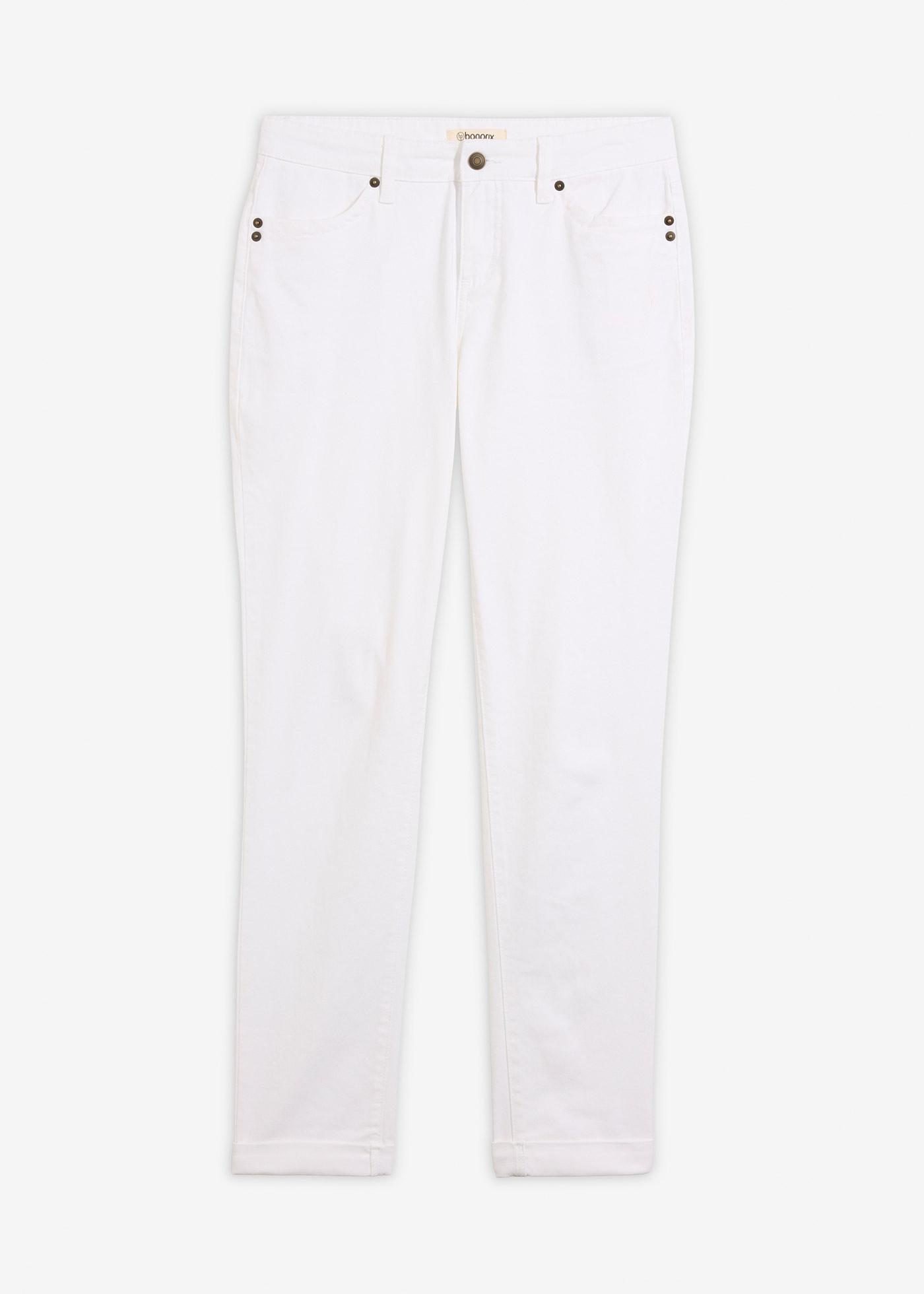 Blugi Straight Mid Waist, Stretch