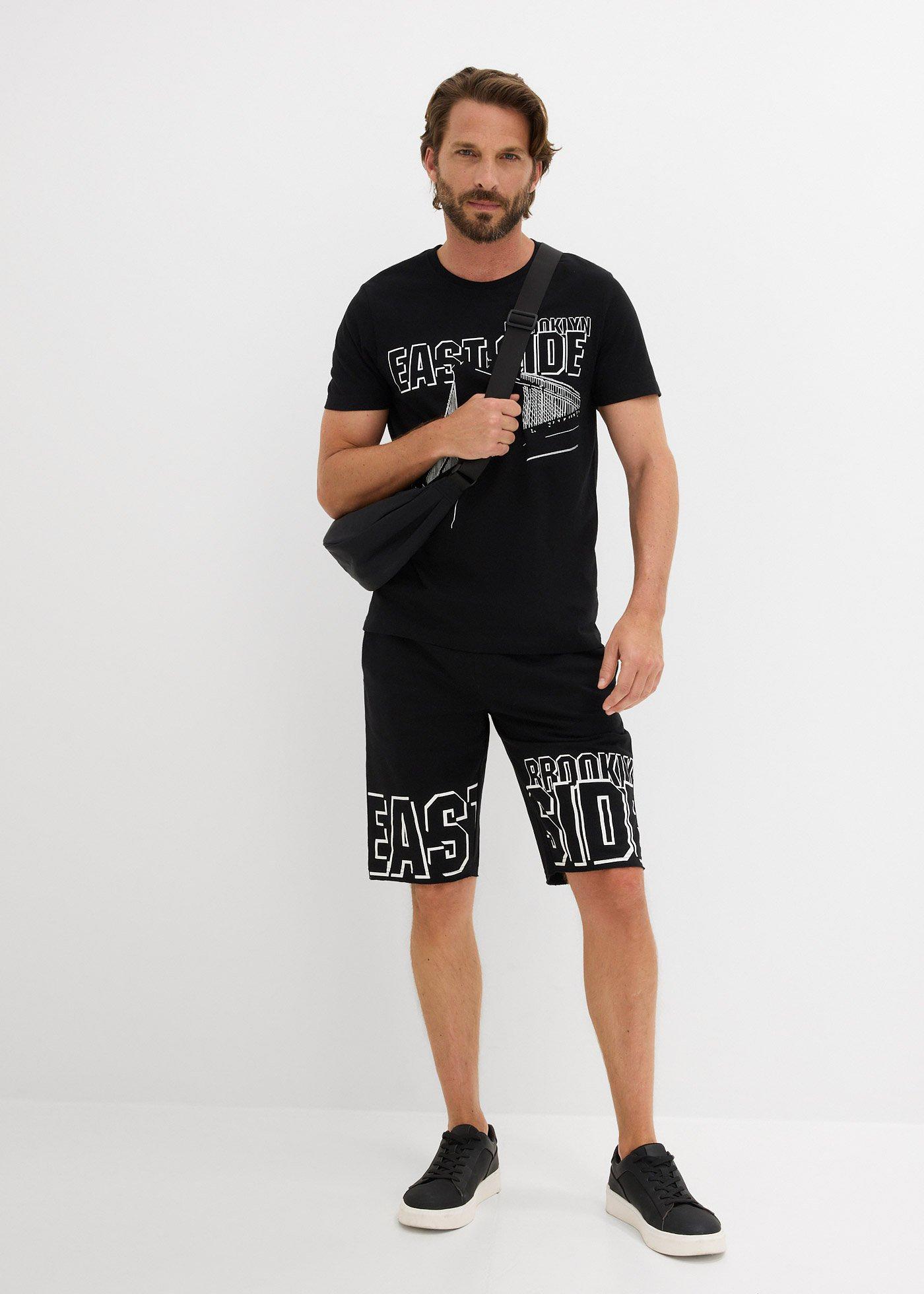 T-shirt z czystej bawełny organicznej, slim fit - Bonprix