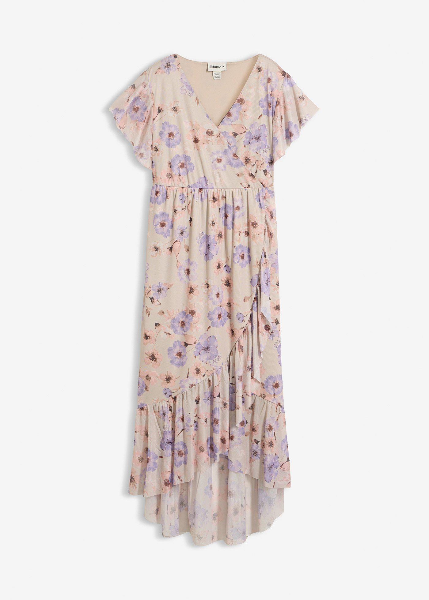Robe de grossesse et d’allaitement en mesh extensible