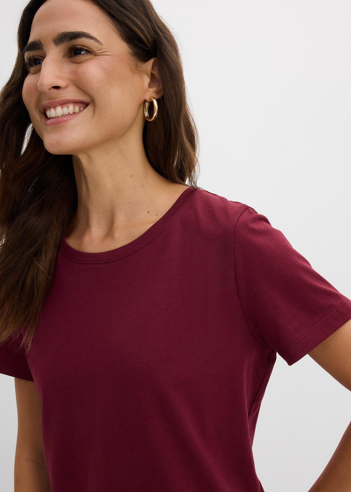 Sukienka T-shirtowa o prostym kroju (2 szt.) - Bonprix