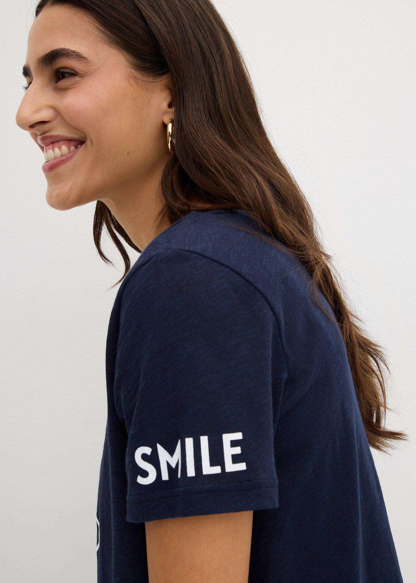 T-shirt z nadrukiem - Bonprix