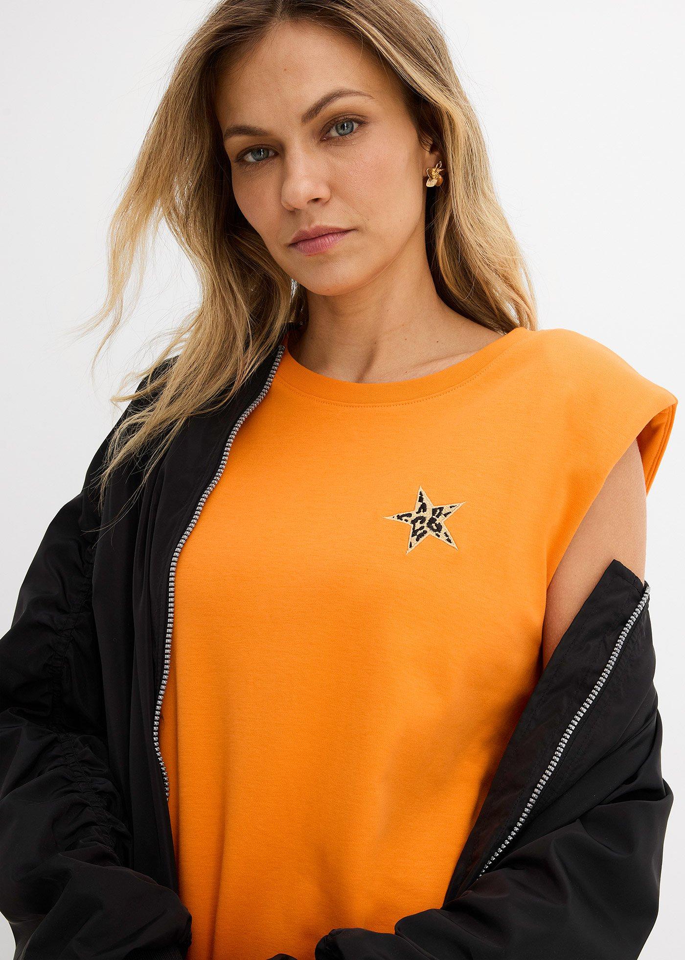 Sukienka T-shirtowa z czystej bawełny organicznej - Bonprix