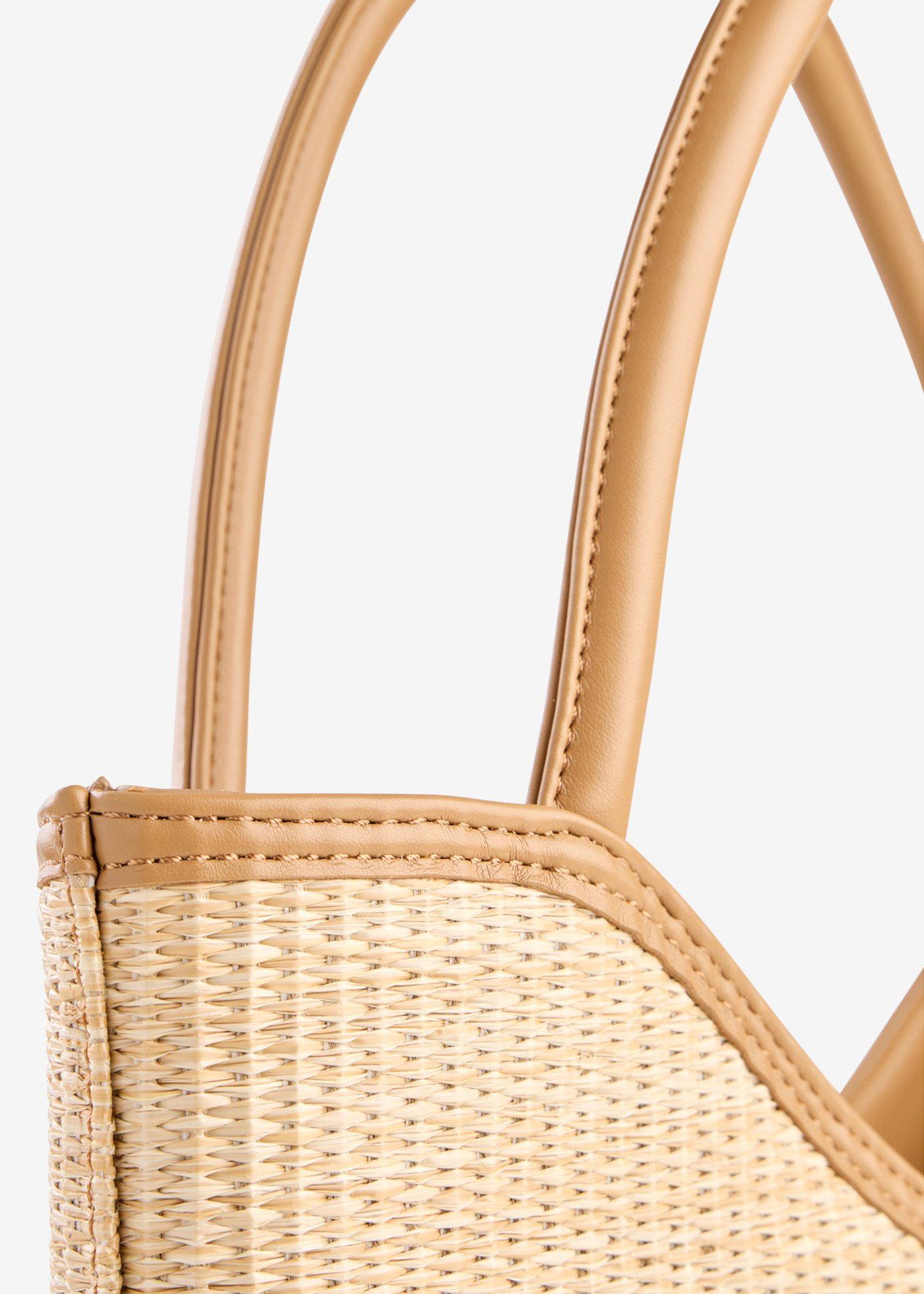 Torba typu shopper w optyce plecionki - Bonprix