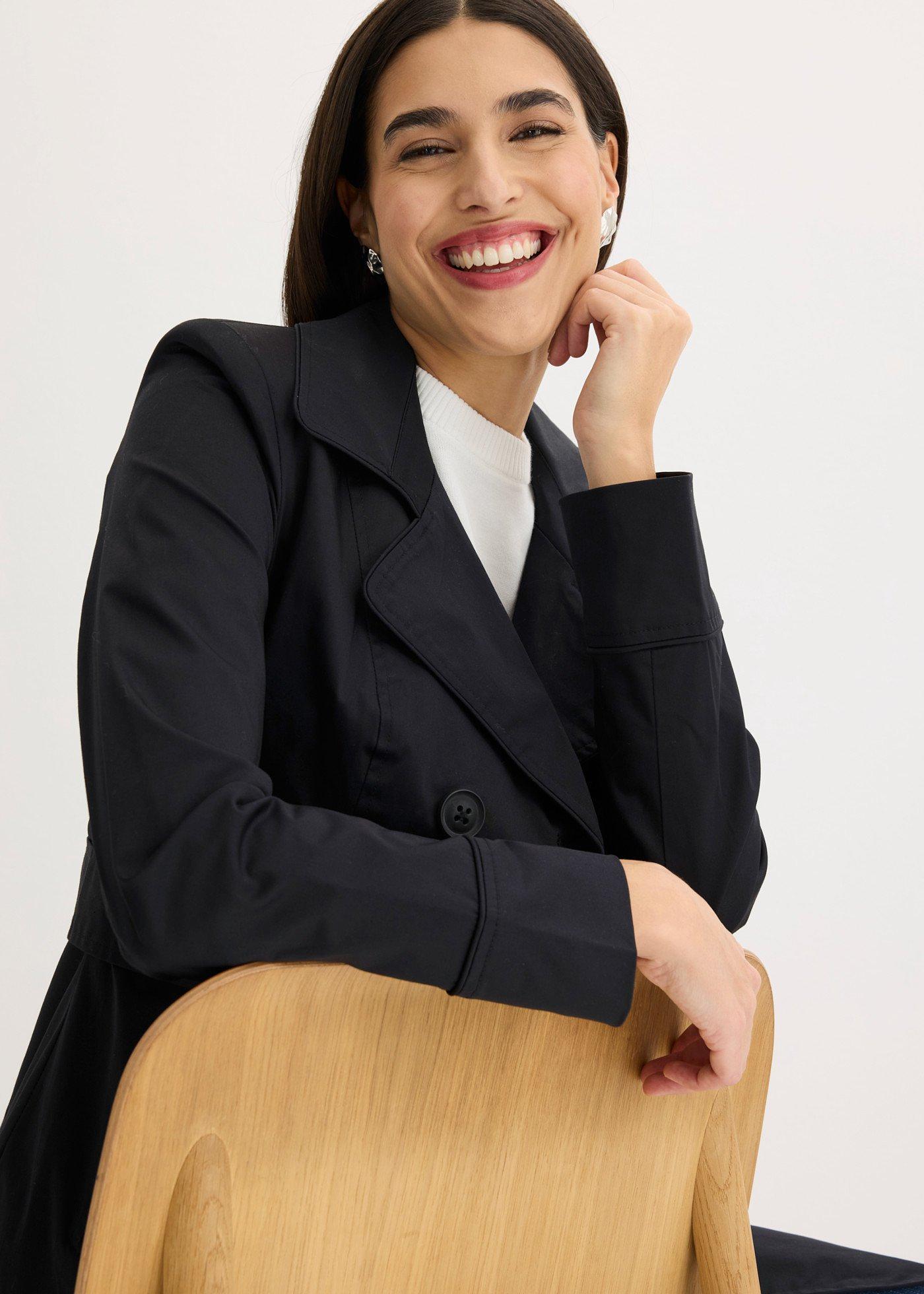 Trencz z bawełny - Bonprix