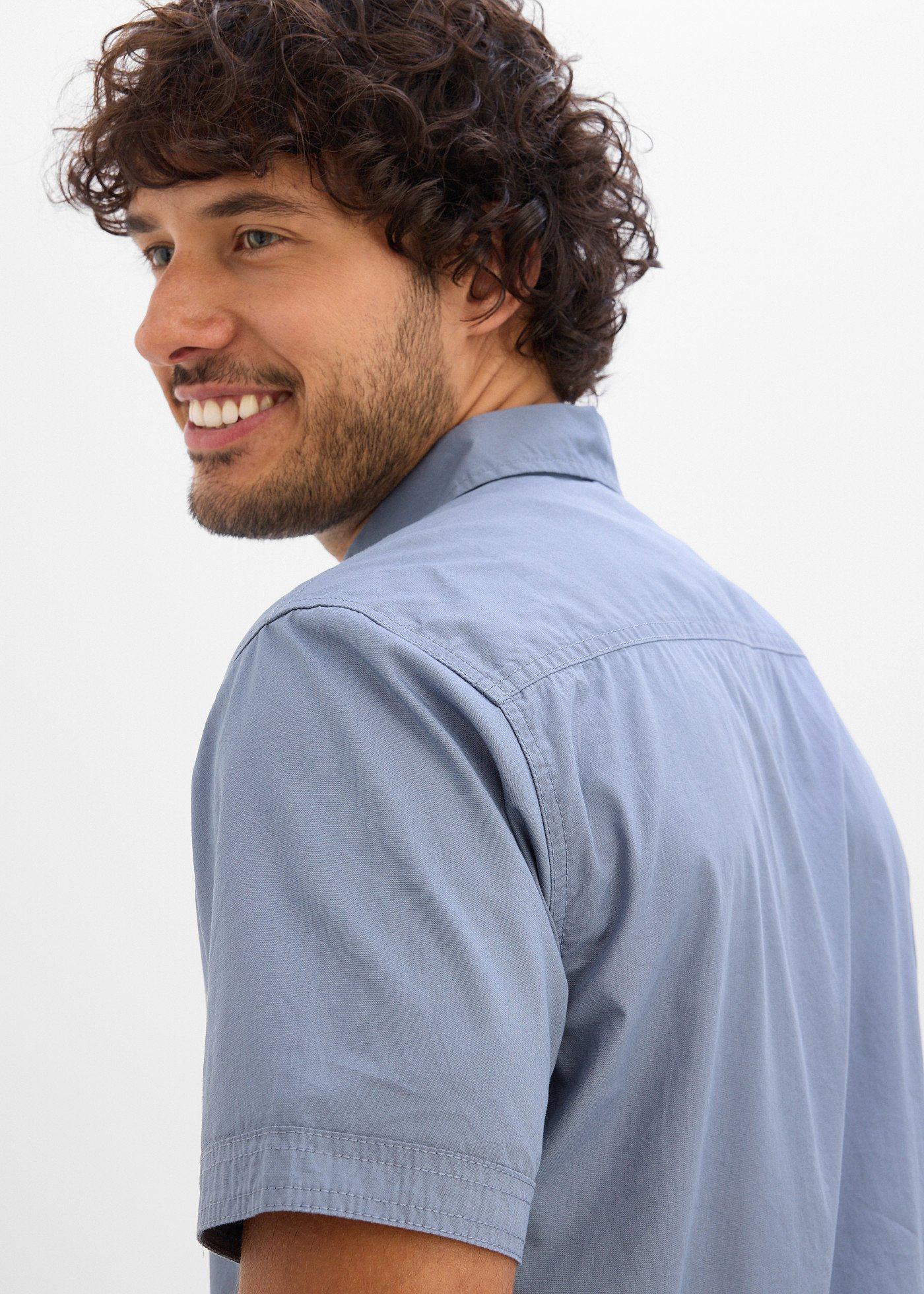 Koszula z krótkim rękawem, slim fit - Bonprix