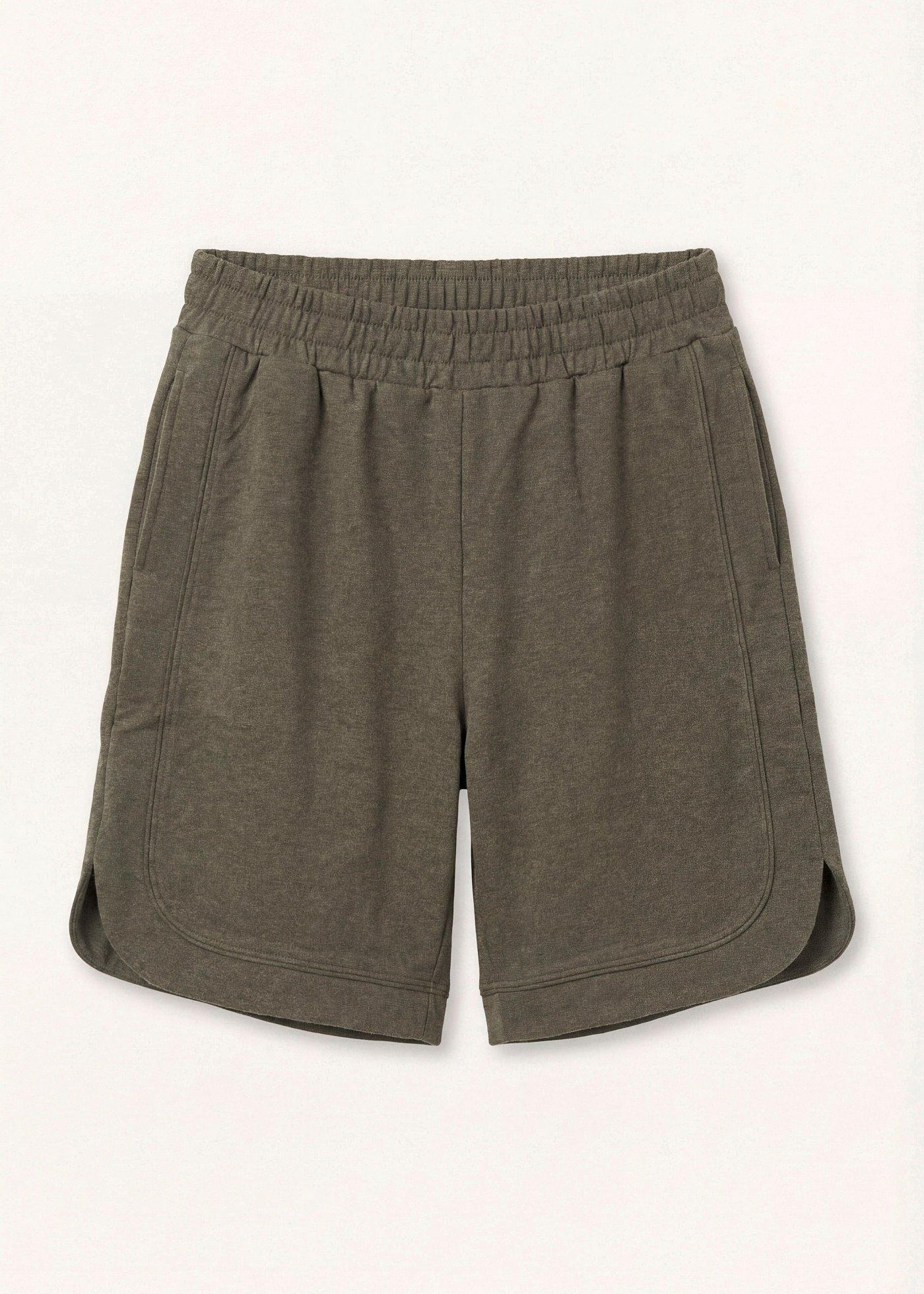 Short large en tissu sweat