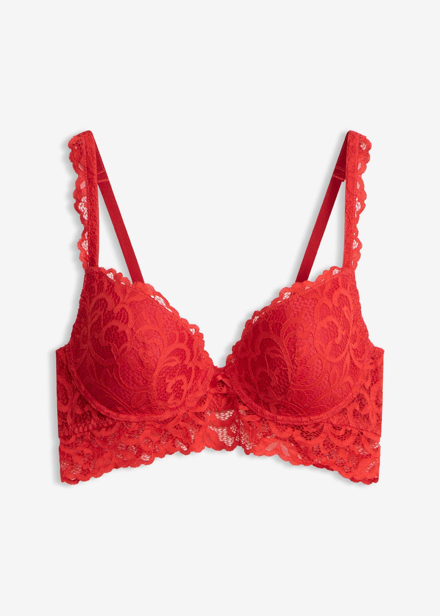 Soutien-gorge push-up en dentelle douce
