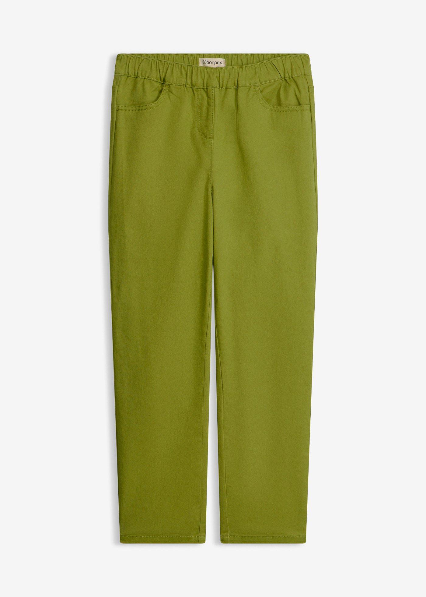 Pantalon 7/8 à taille élastiquée