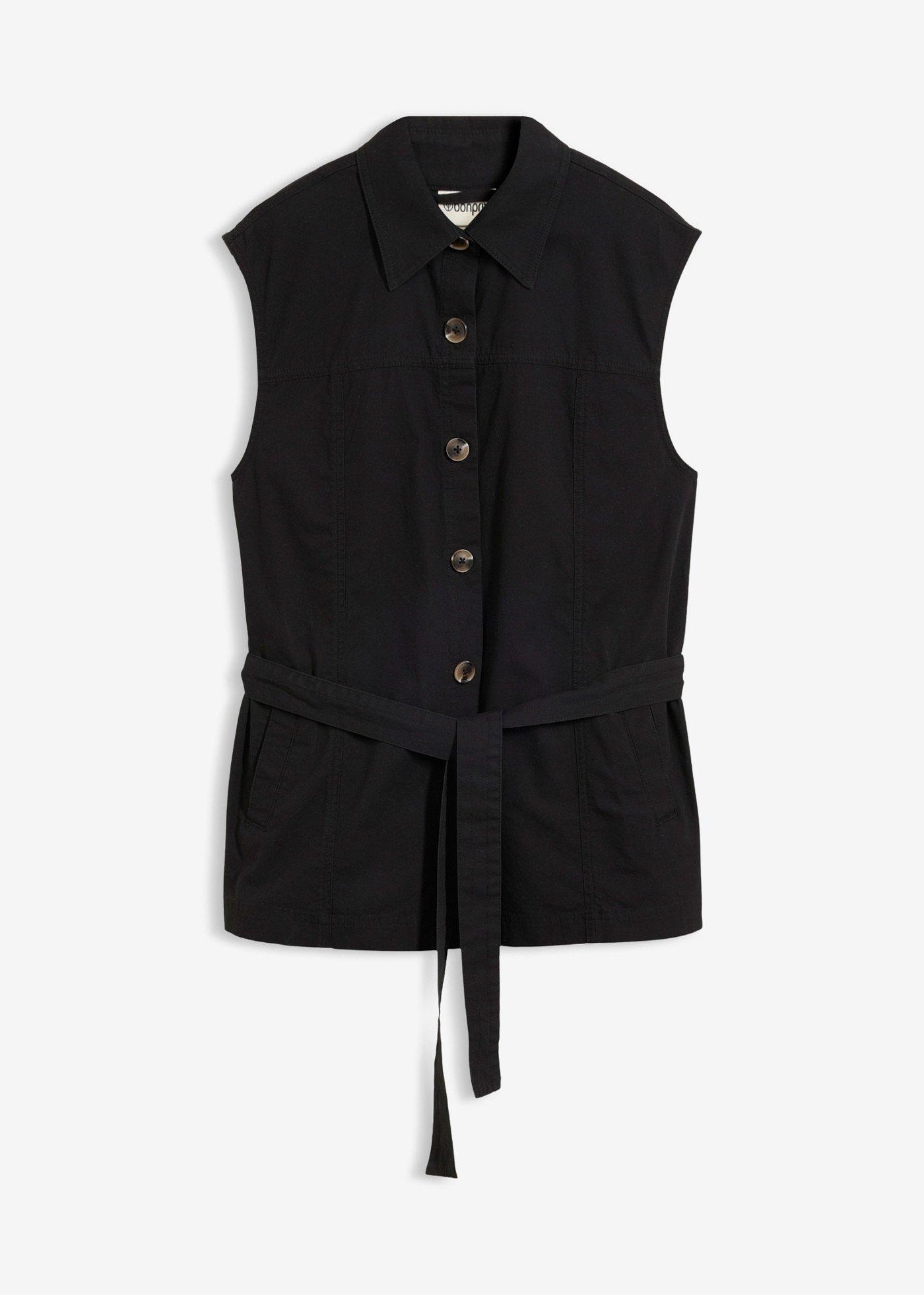 Gilet sans manches, 100% coton