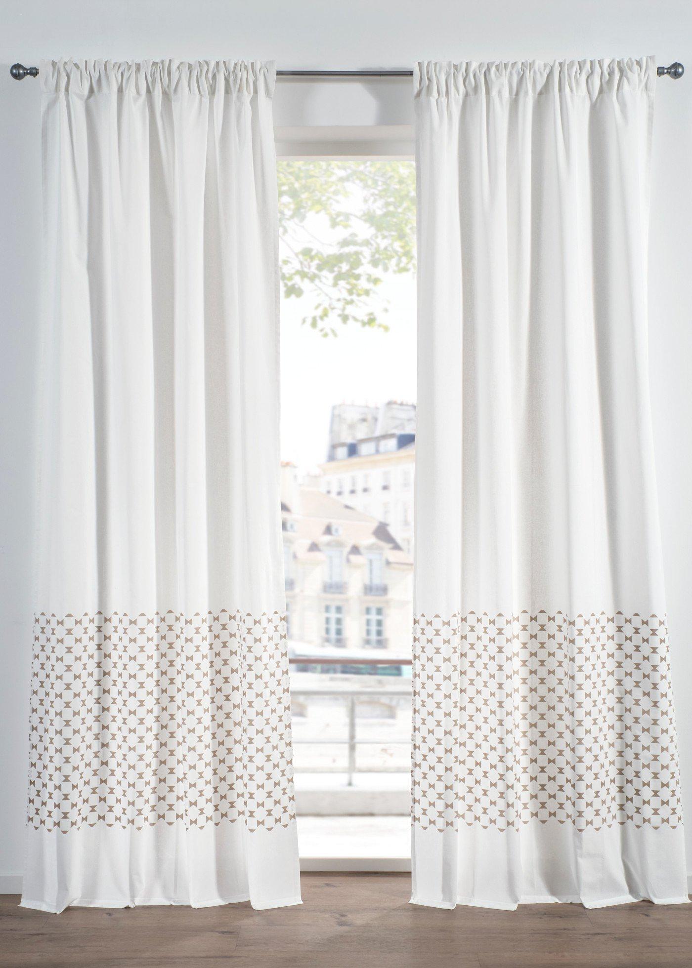 Rideau en coton (1 pce)