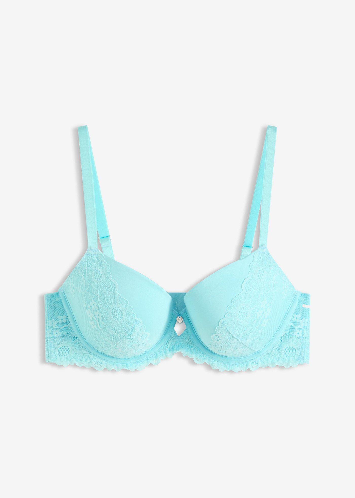 Soutien-gorge à coques avec dentelle