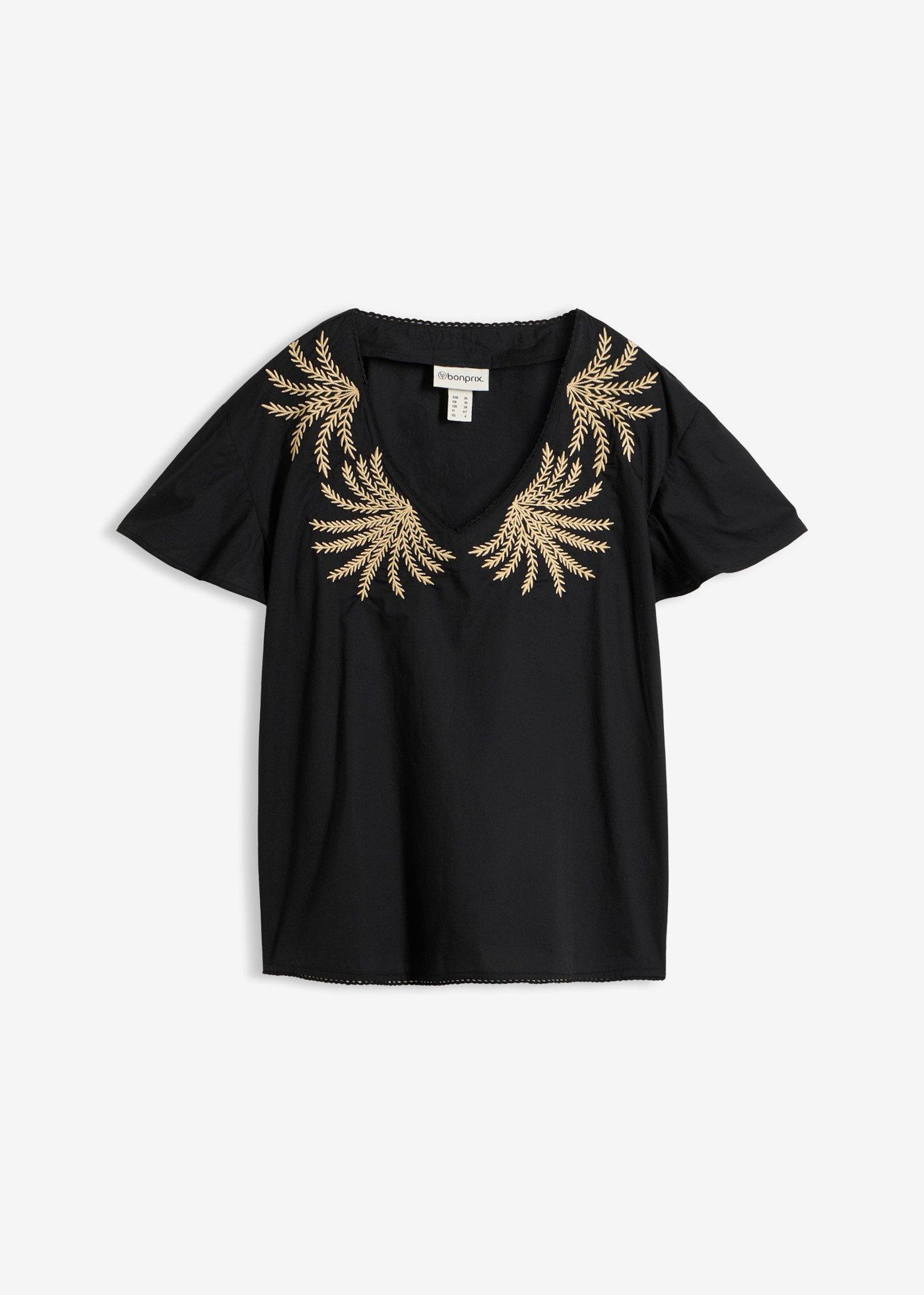 Blouse brodée