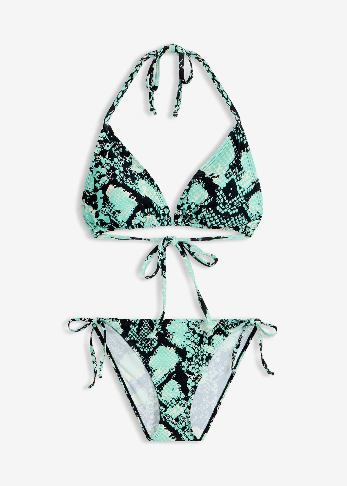Bikini triangle + paréo (ens. 3 pces)