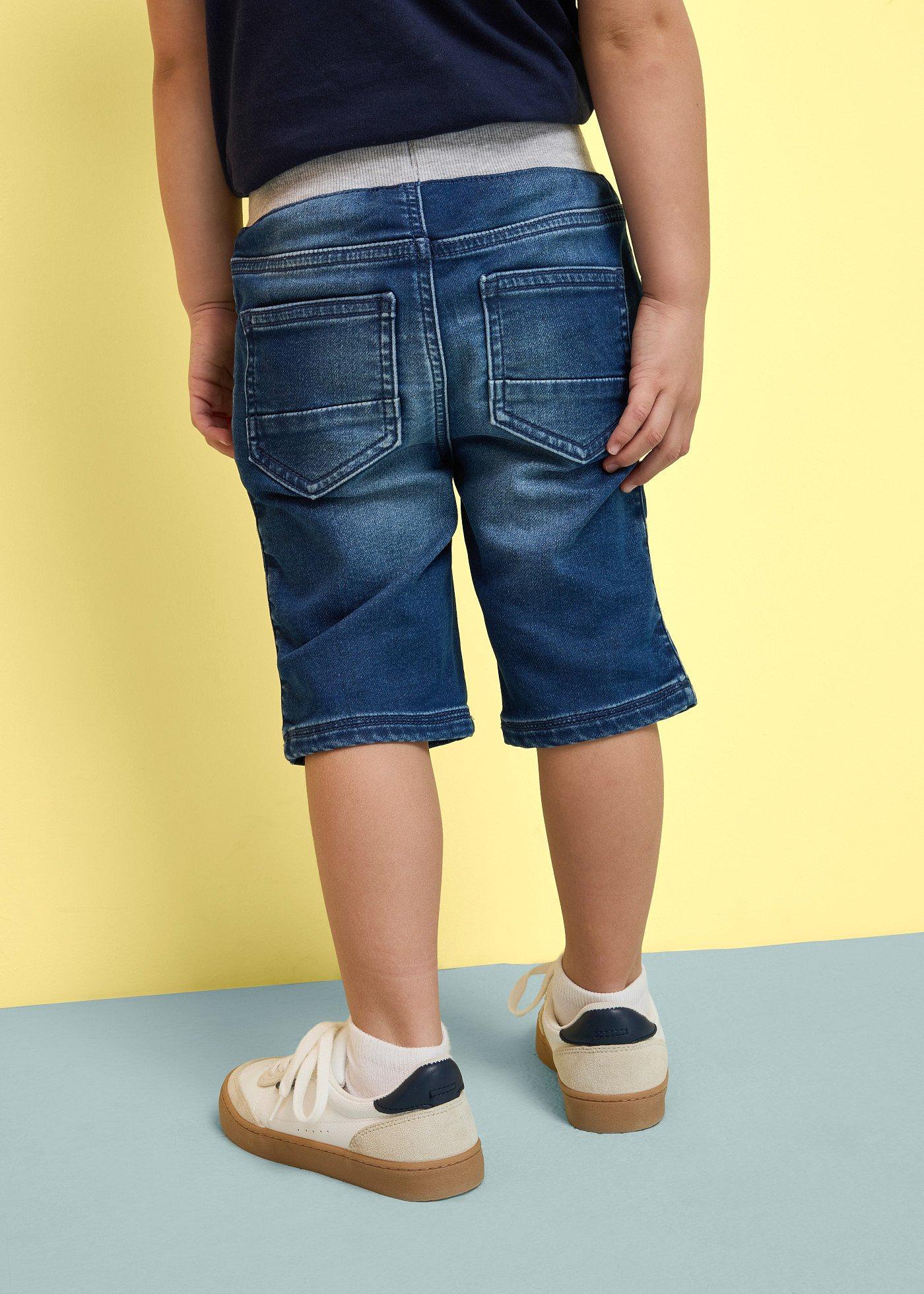 Bermudy dresowe z gumką w pasie, regular fit - Bonprix