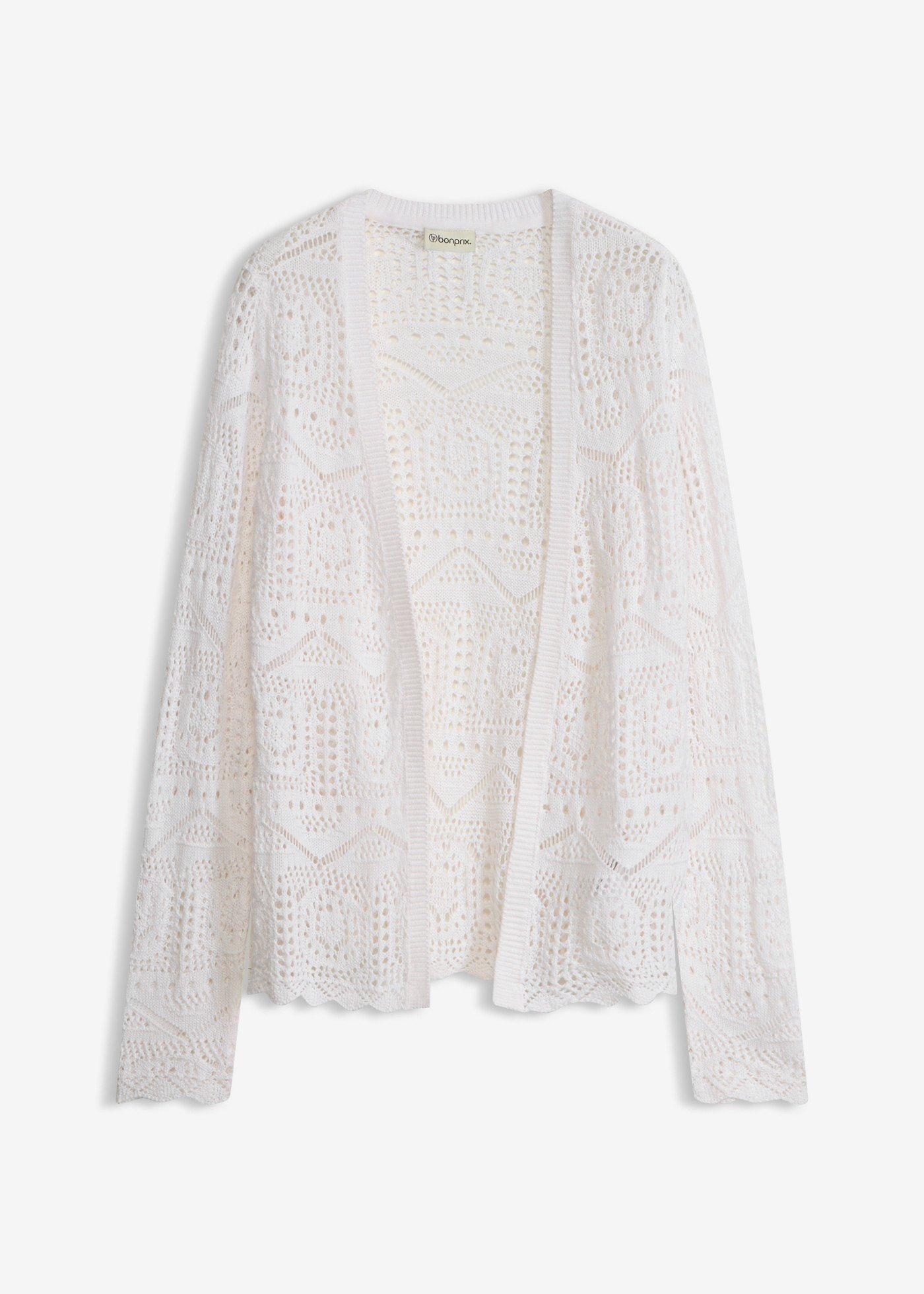 Gilet en maille ajourée