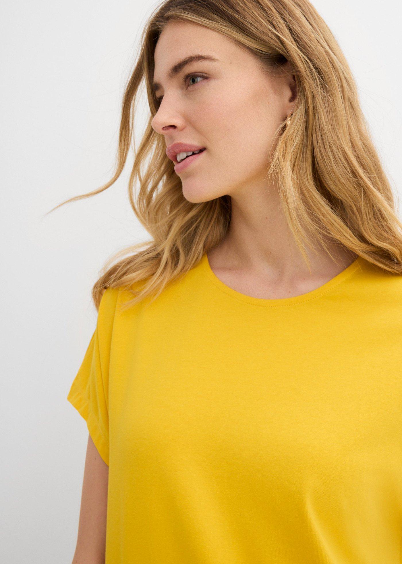 Sukienka z dżerseju z kieszeniami - Bonprix