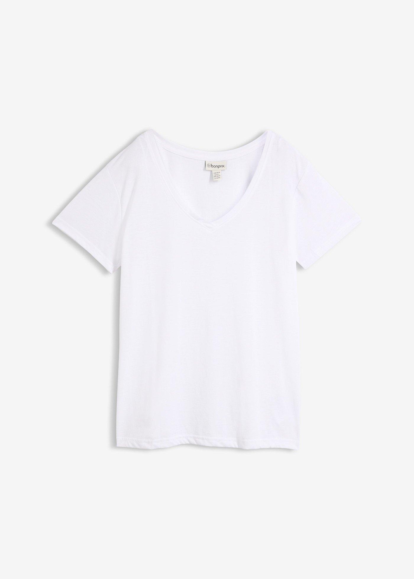 Tricou cu decolteu în V