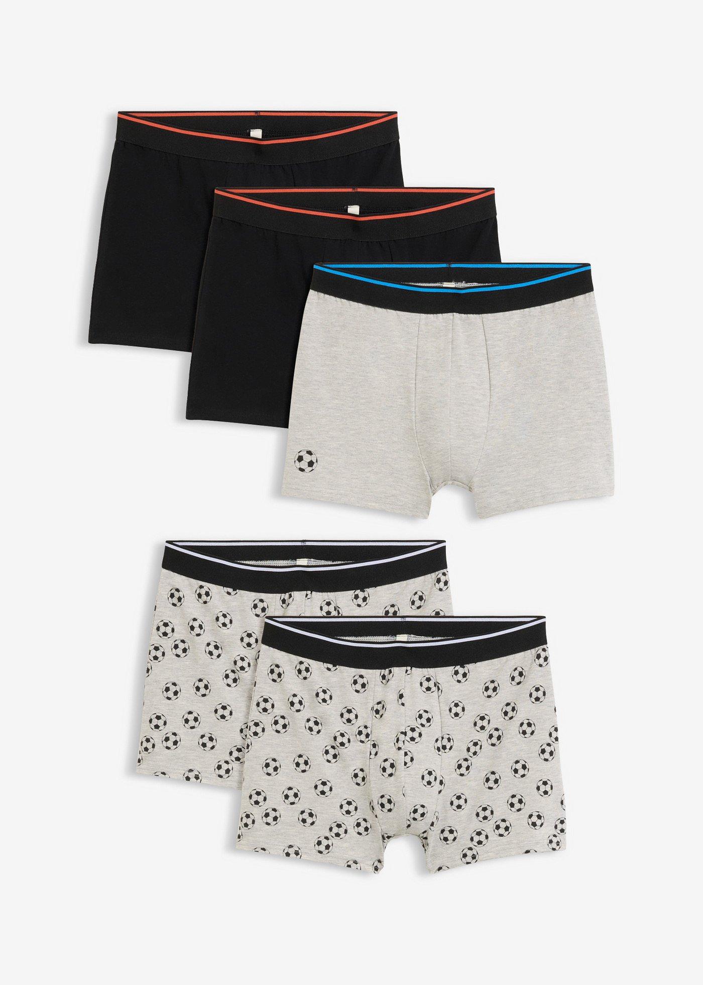Lot de 5 boxers midi