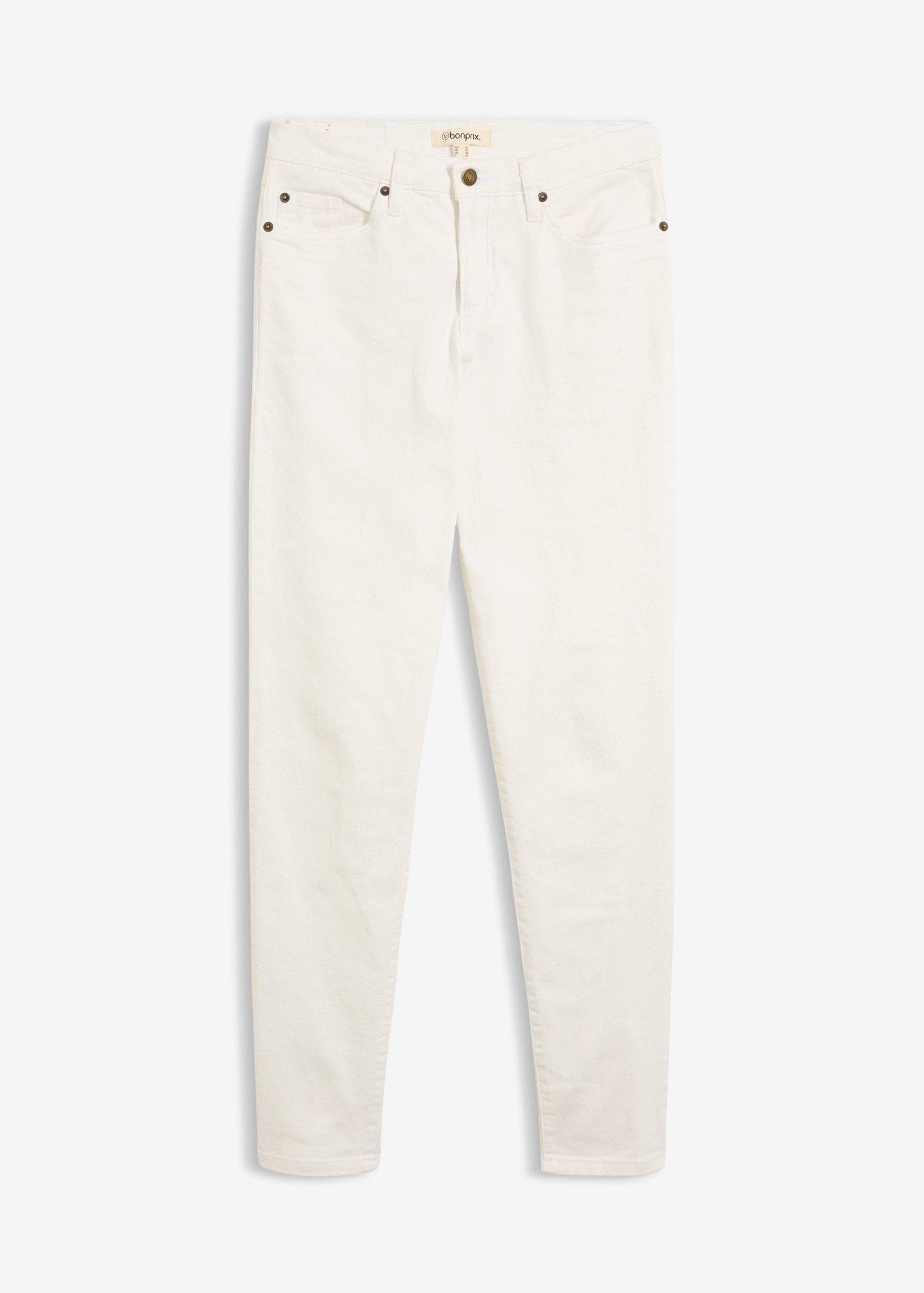 Jean Mom taille mi-haute, long