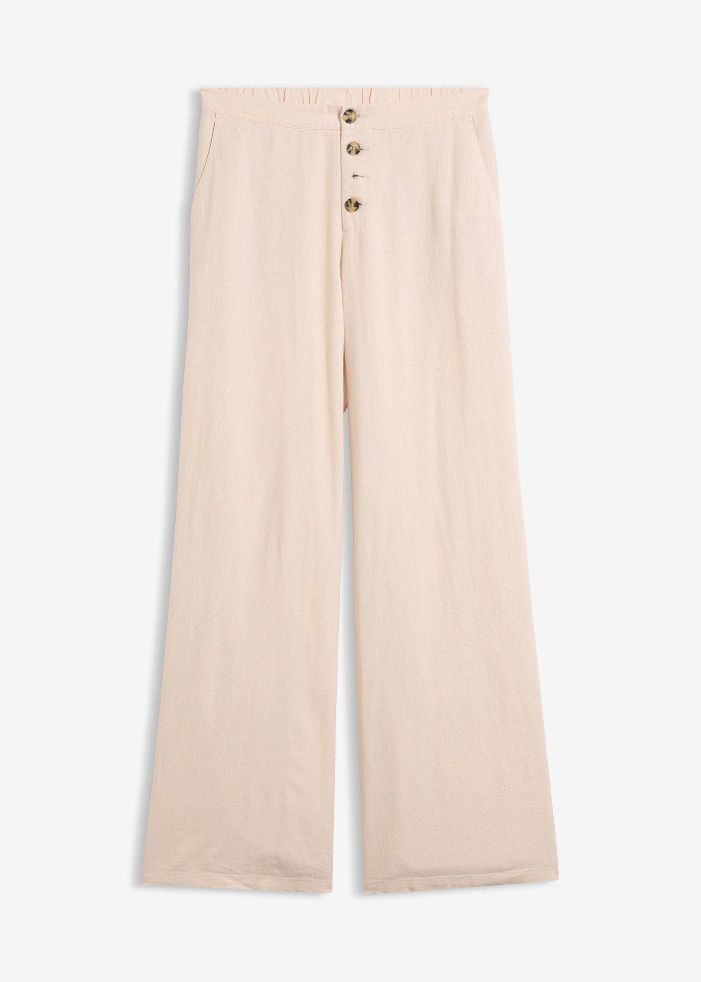 Pantaloni lungi palazzo cu in