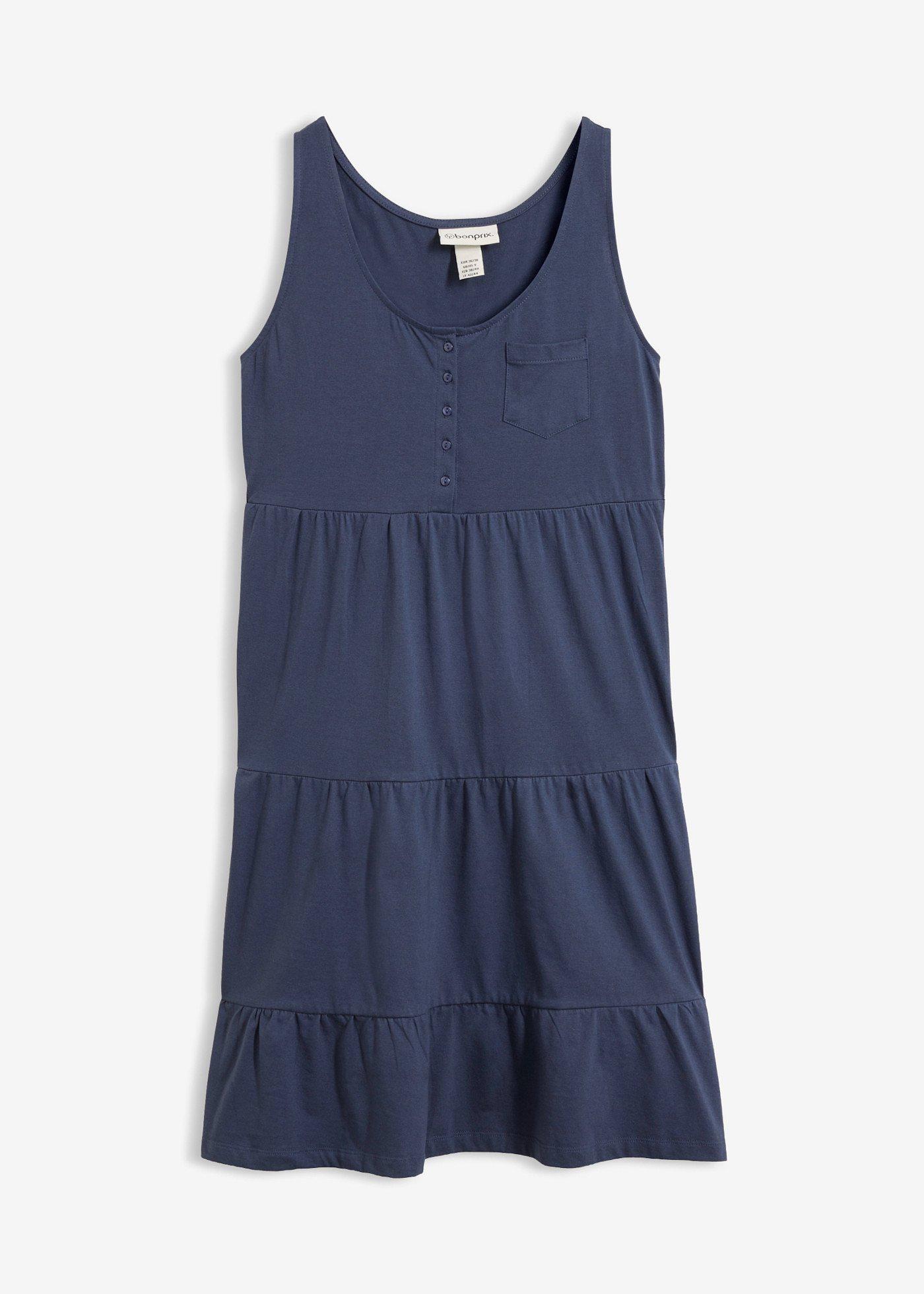 Rochie scurtă din jerse din bumbac
