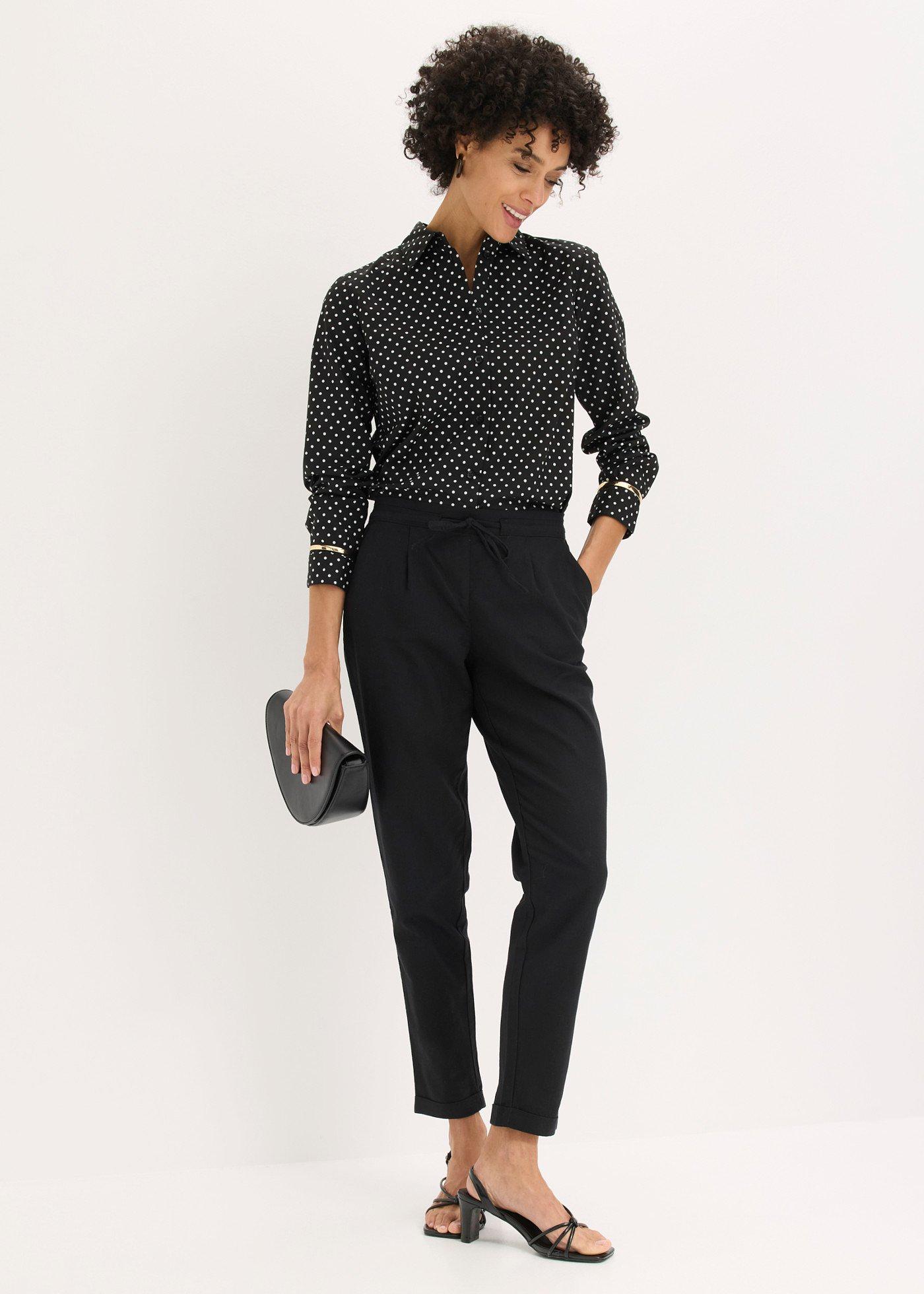 Spodnie lniane - Bonprix