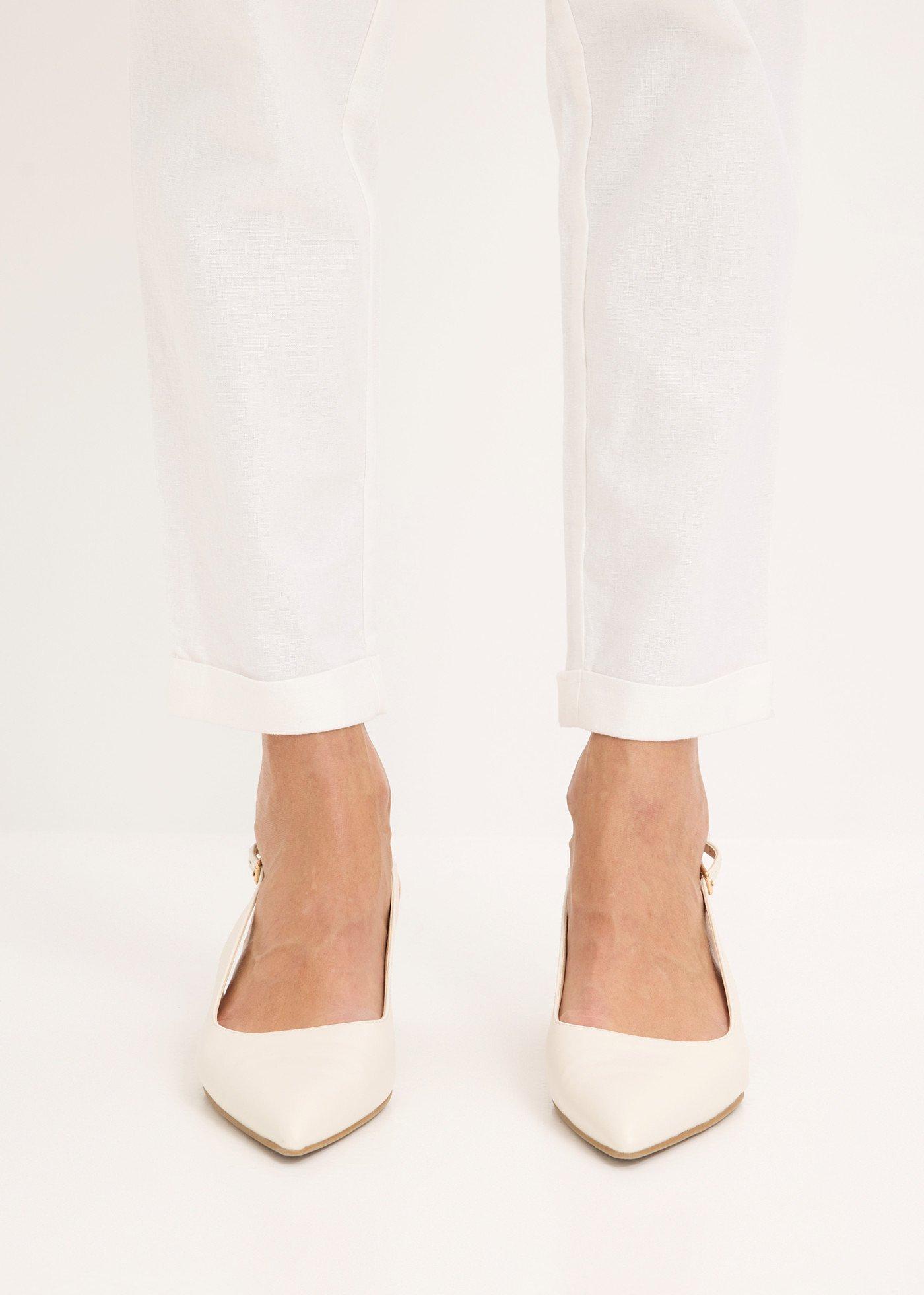 Spodnie lniane - Bonprix