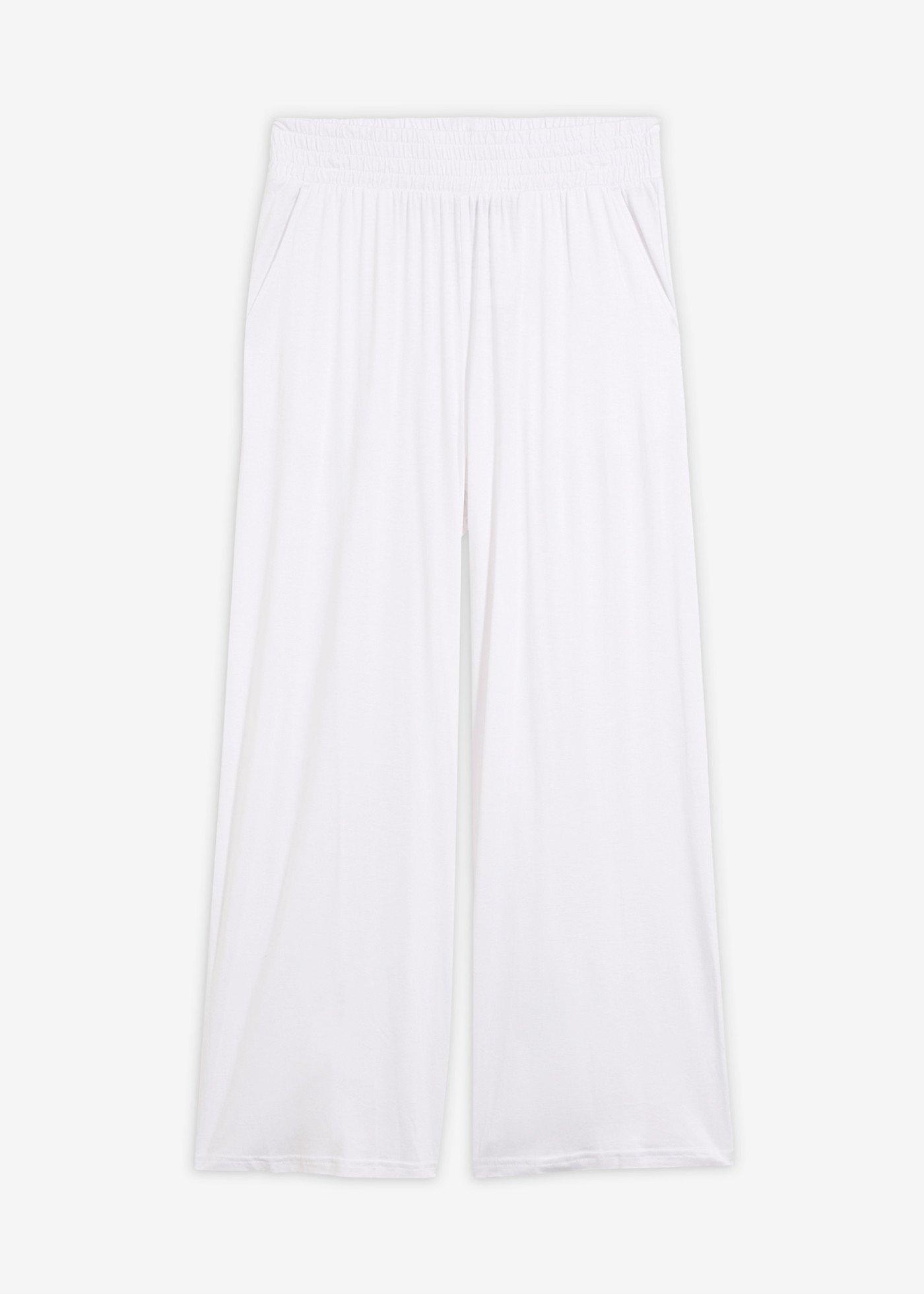 Pantaloni 7/8 din jerse cu viscoză fluidă